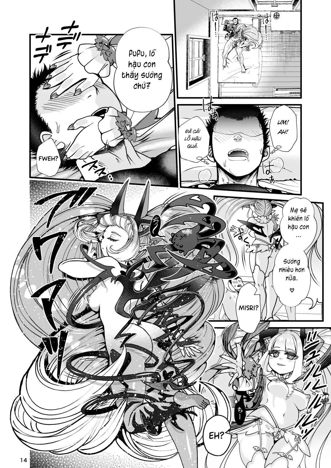 HentaiVN.net - Ảnh 14 - Futanari Devil Mama no Mesu ni Naru - Chap 1