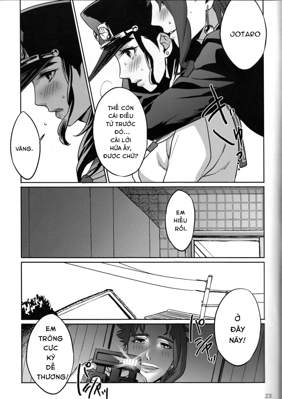 HentaiVN.net - Ảnh 22 - Bí mật giữa chúng tôi [Bokura no Himitsu (Jojo's Bizarre Adventure)] - Chap 1