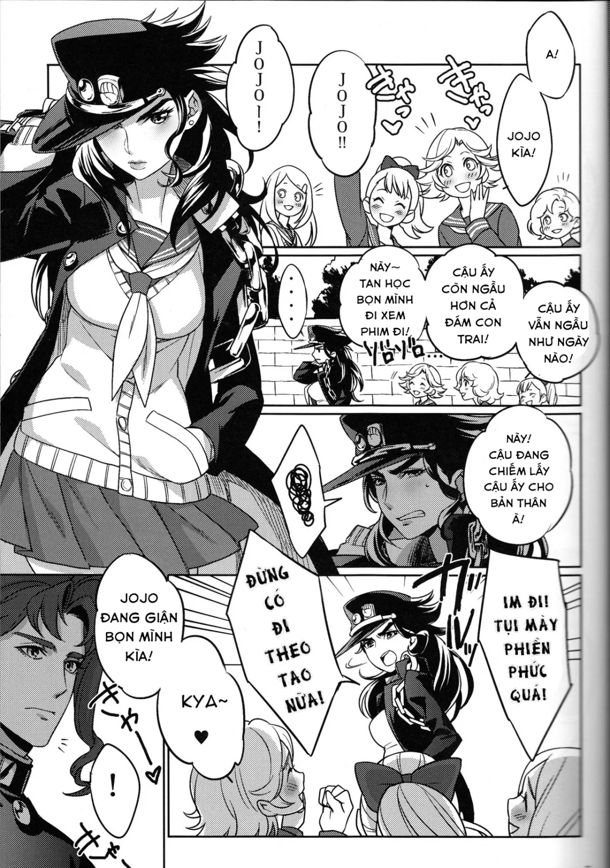 HentaiVN.net - Ảnh 4 - Bí mật giữa chúng tôi [Bokura no Himitsu (Jojo's Bizarre Adventure)] - Chap 1