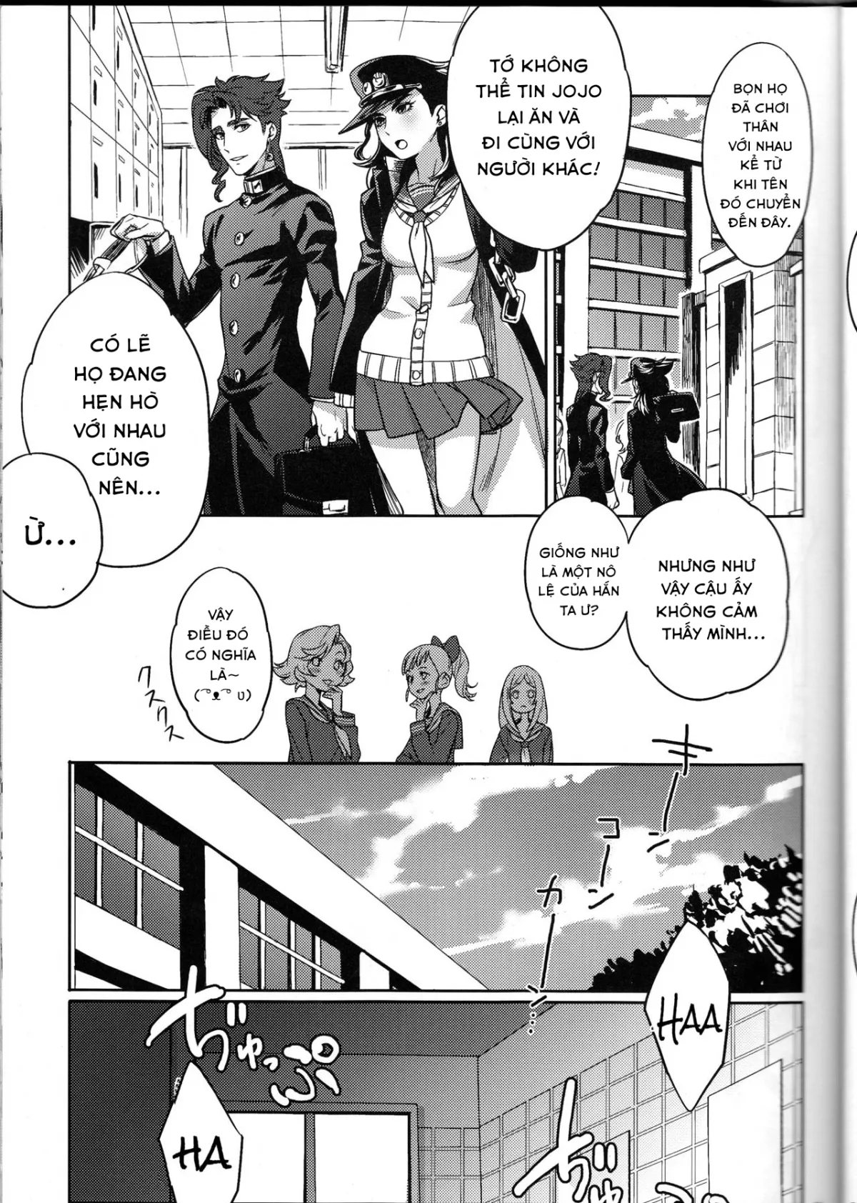 HentaiVN.net - Ảnh 6 - Bí mật giữa chúng tôi [Bokura no Himitsu (Jojo's Bizarre Adventure)] - Chap 1