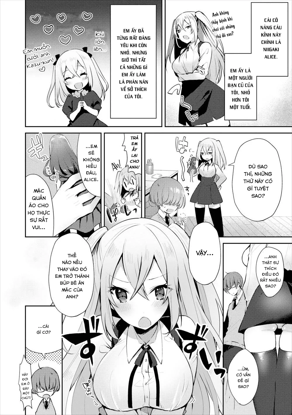 HentaiVN.net - Ảnh 3 - My Cute Little Dress-Up Doll - Chap 1