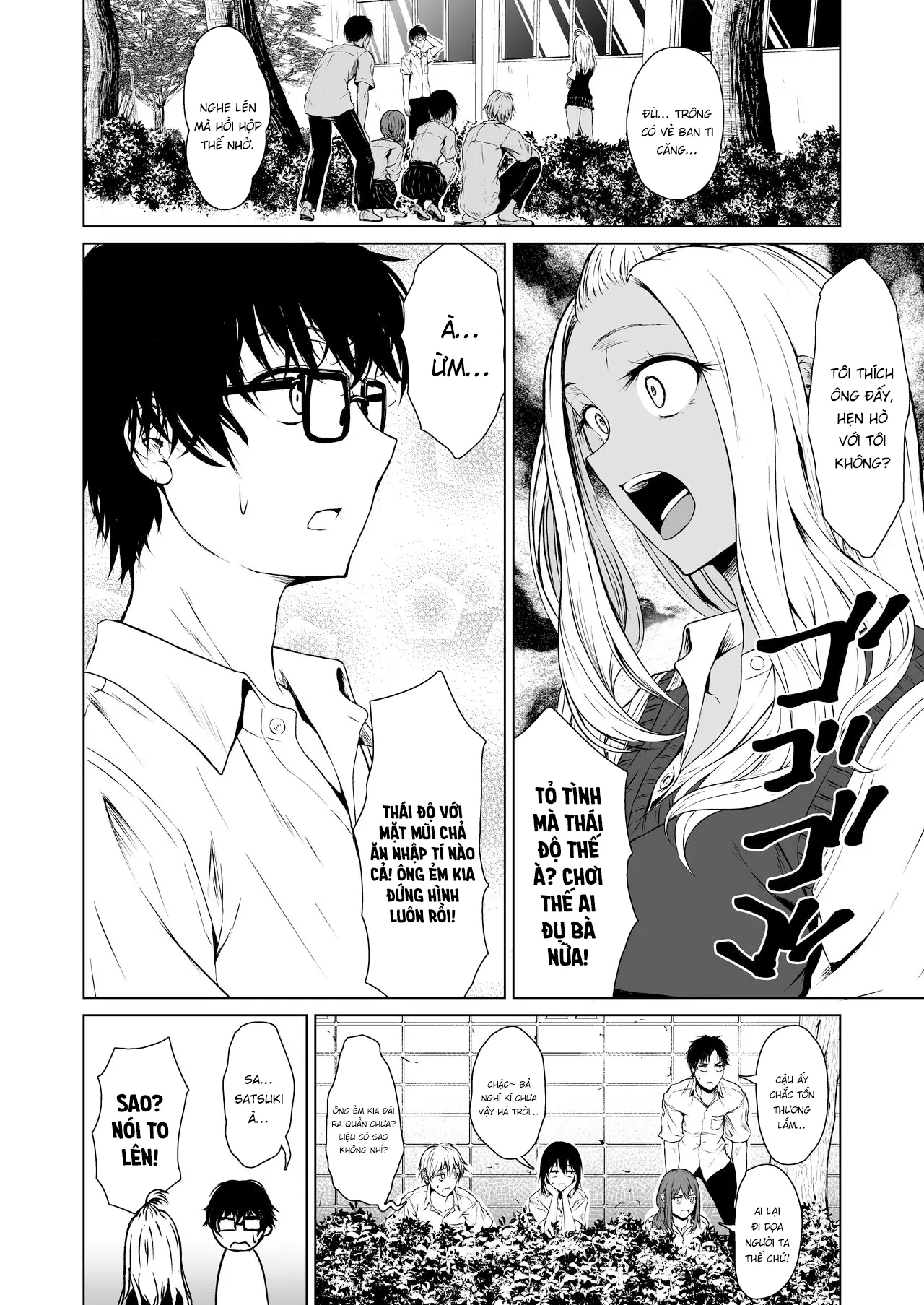HentaiVN.net - Ảnh 9 - Một tuần dài tìm hiểu nhau của cô nàng gyaru và anh chàng nhát gái [A Week-Long Relation Between a Gyaru and an Introvert; Gal to Inkya no Kousai Shuukan.] - Chap 1