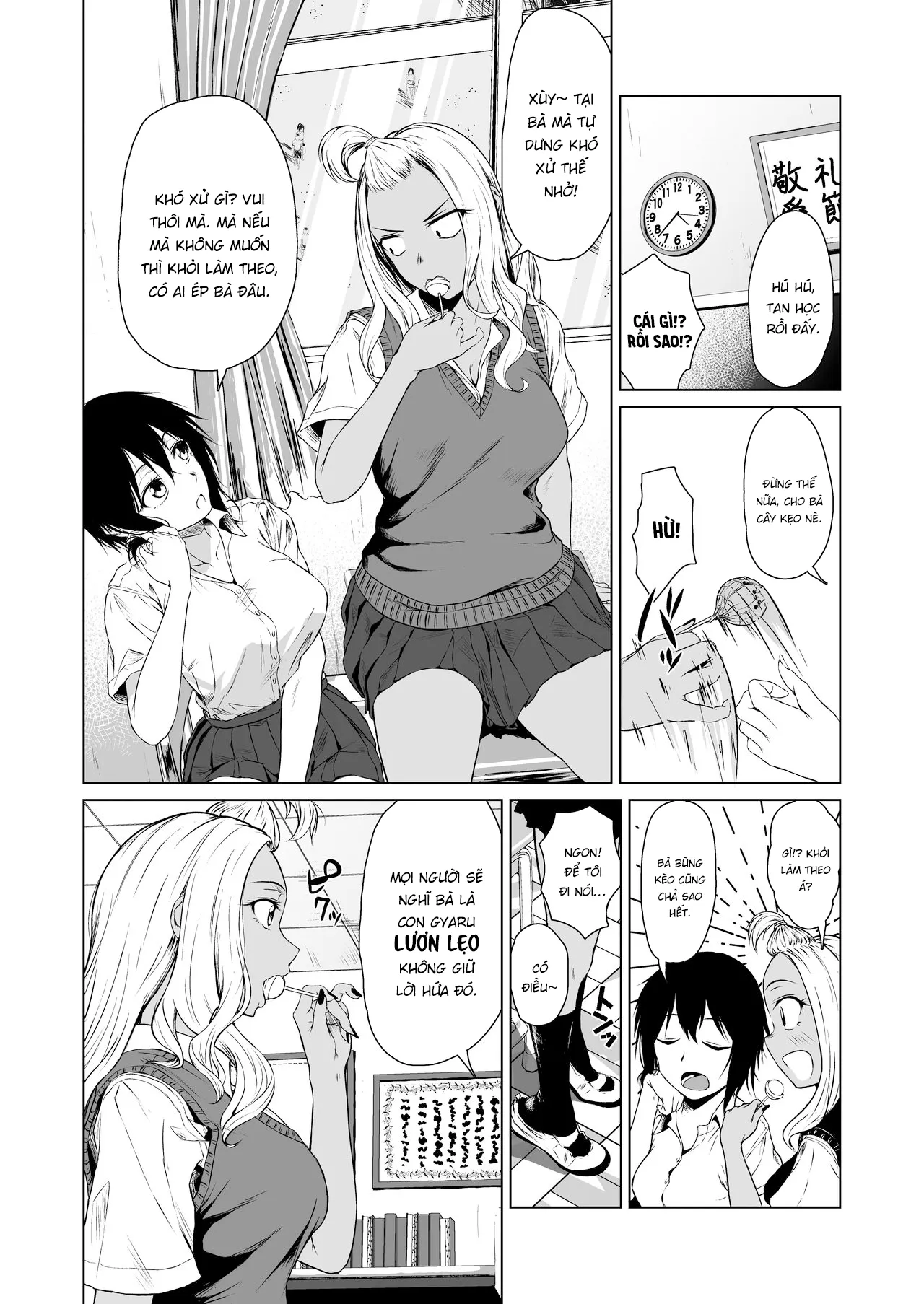HentaiVN.net - Ảnh 11 - Một tuần dài tìm hiểu nhau của cô nàng gyaru và anh chàng nhát gái [A Week-Long Relation Between a Gyaru and an Introvert; Gal to Inkya no Kousai Shuukan.] - Chap 1