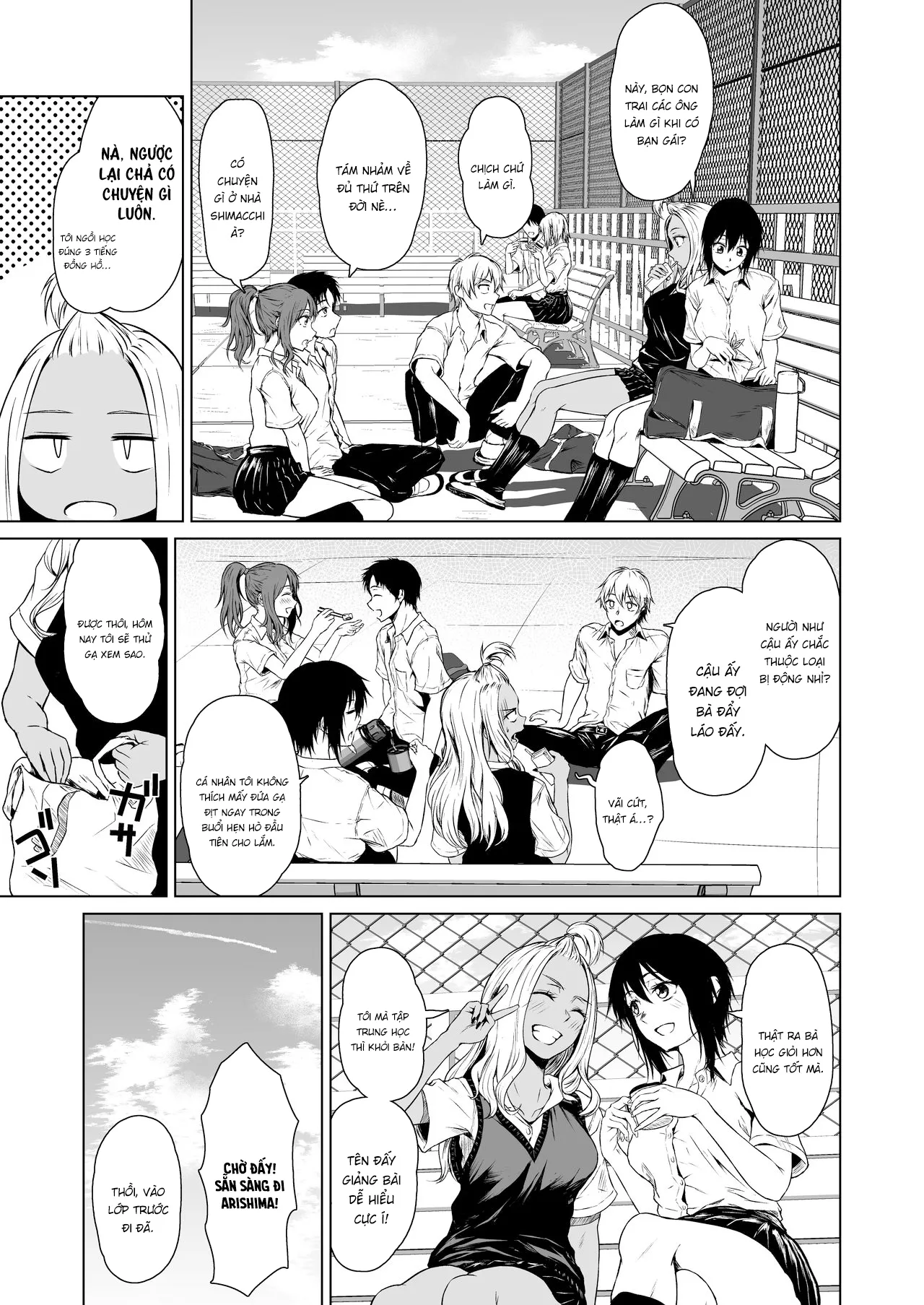 HentaiVN.net - Ảnh 13 - Một tuần dài tìm hiểu nhau của cô nàng gyaru và anh chàng nhát gái [A Week-Long Relation Between a Gyaru and an Introvert; Gal to Inkya no Kousai Shuukan.] - Chap 1