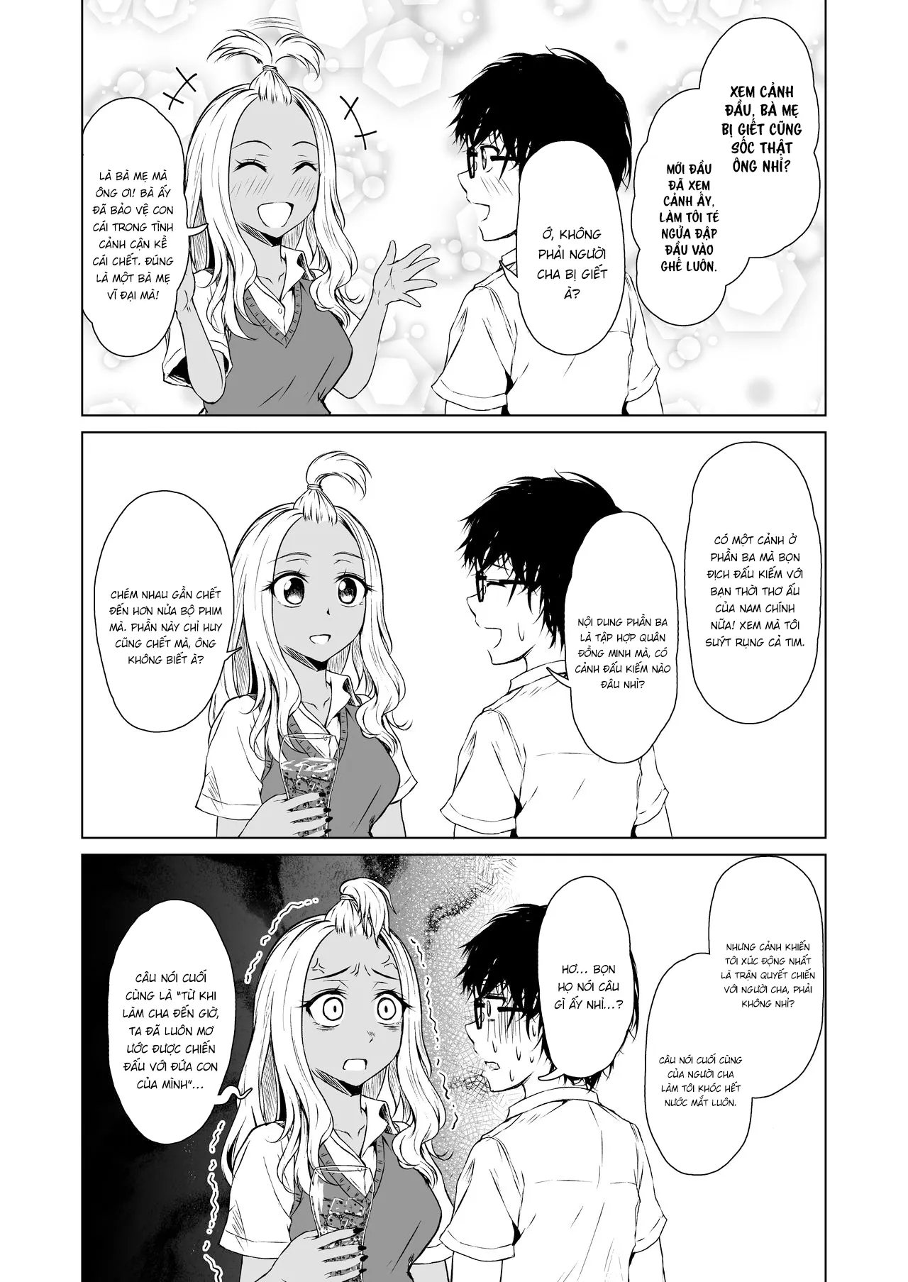HentaiVN.net - Ảnh 19 - Một tuần dài tìm hiểu nhau của cô nàng gyaru và anh chàng nhát gái [A Week-Long Relation Between a Gyaru and an Introvert; Gal to Inkya no Kousai Shuukan.] - Chap 1