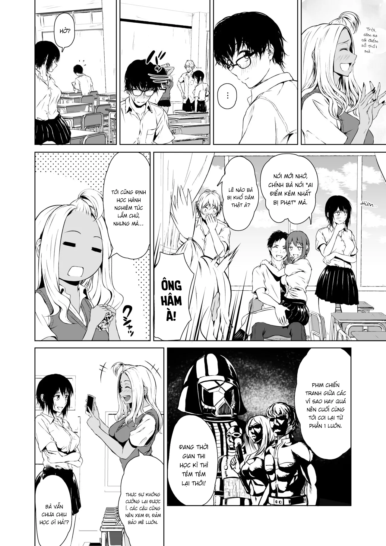HentaiVN.net - Ảnh 6 - Một tuần dài tìm hiểu nhau của cô nàng gyaru và anh chàng nhát gái [A Week-Long Relation Between a Gyaru and an Introvert; Gal to Inkya no Kousai Shuukan.] - Chap 1