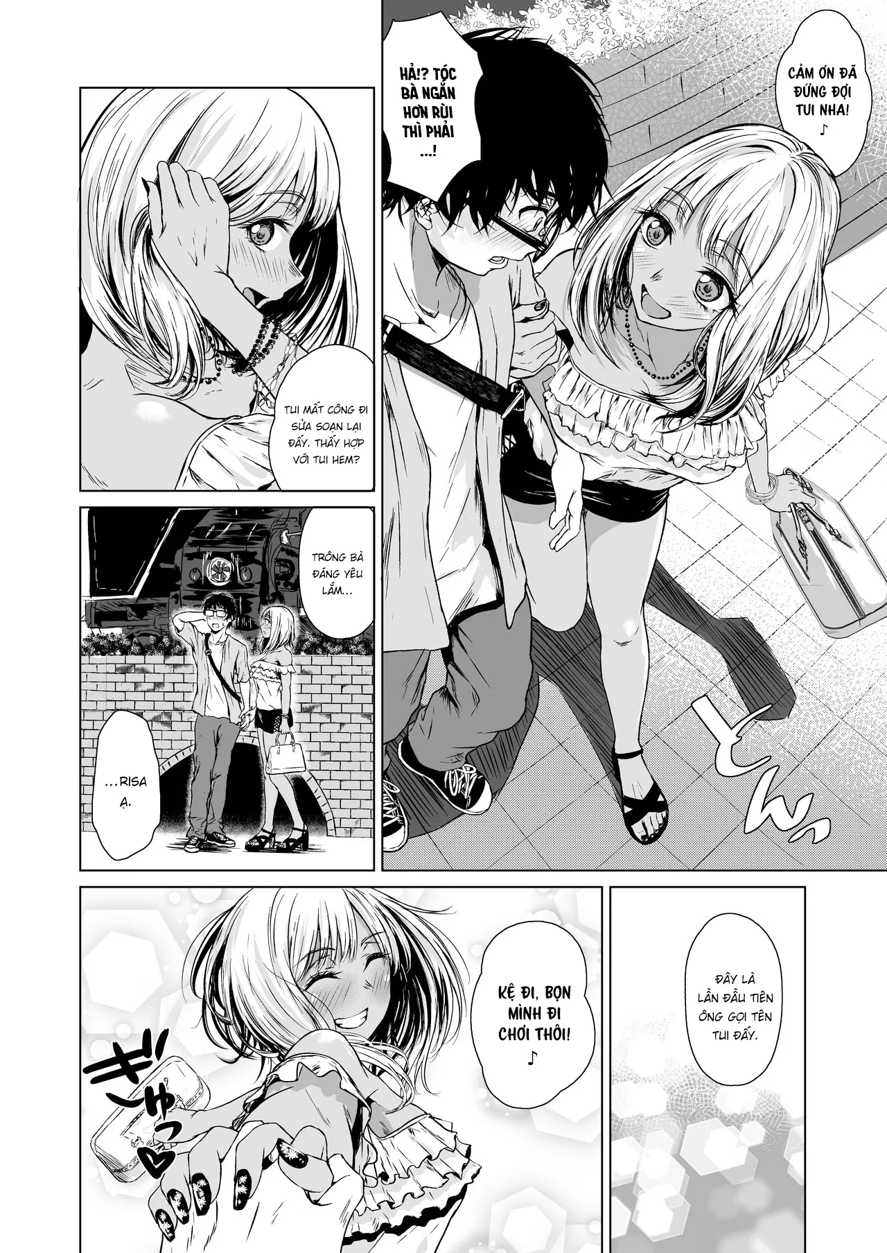 HentaiVN.net - Ảnh 29 - Một tuần dài tìm hiểu nhau của cô nàng gyaru và anh chàng nhát gái [A Week-Long Relation Between a Gyaru and an Introvert; Gal to Inkya no Kousai Shuukan.] - Chap 2