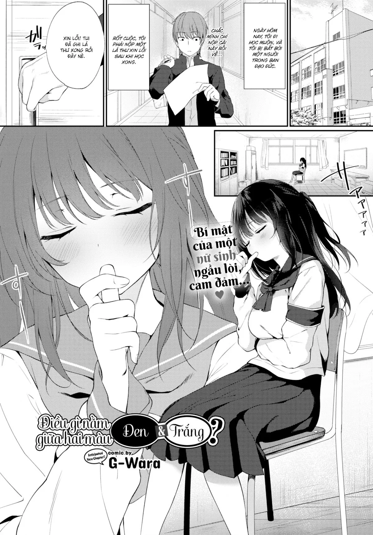 HentaiVN.net - Ảnh 1 - Điều Gì Nằm Giữa Hai Màu Đen & Trắng? - Chap 1
