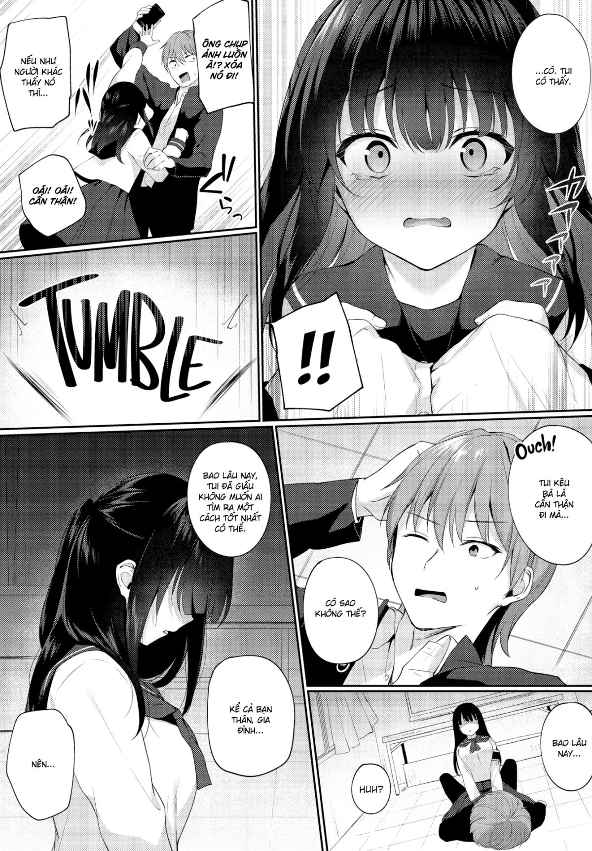 HentaiVN.net - Ảnh 3 - Điều Gì Nằm Giữa Hai Màu Đen & Trắng? - Chap 1