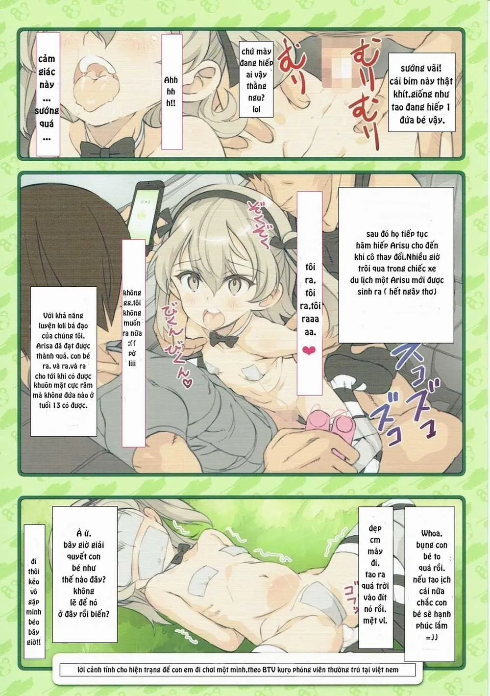 HentaiVN.net - Ảnh 9 - PakomanGO!! (Girls und Panzer) - Chap 1