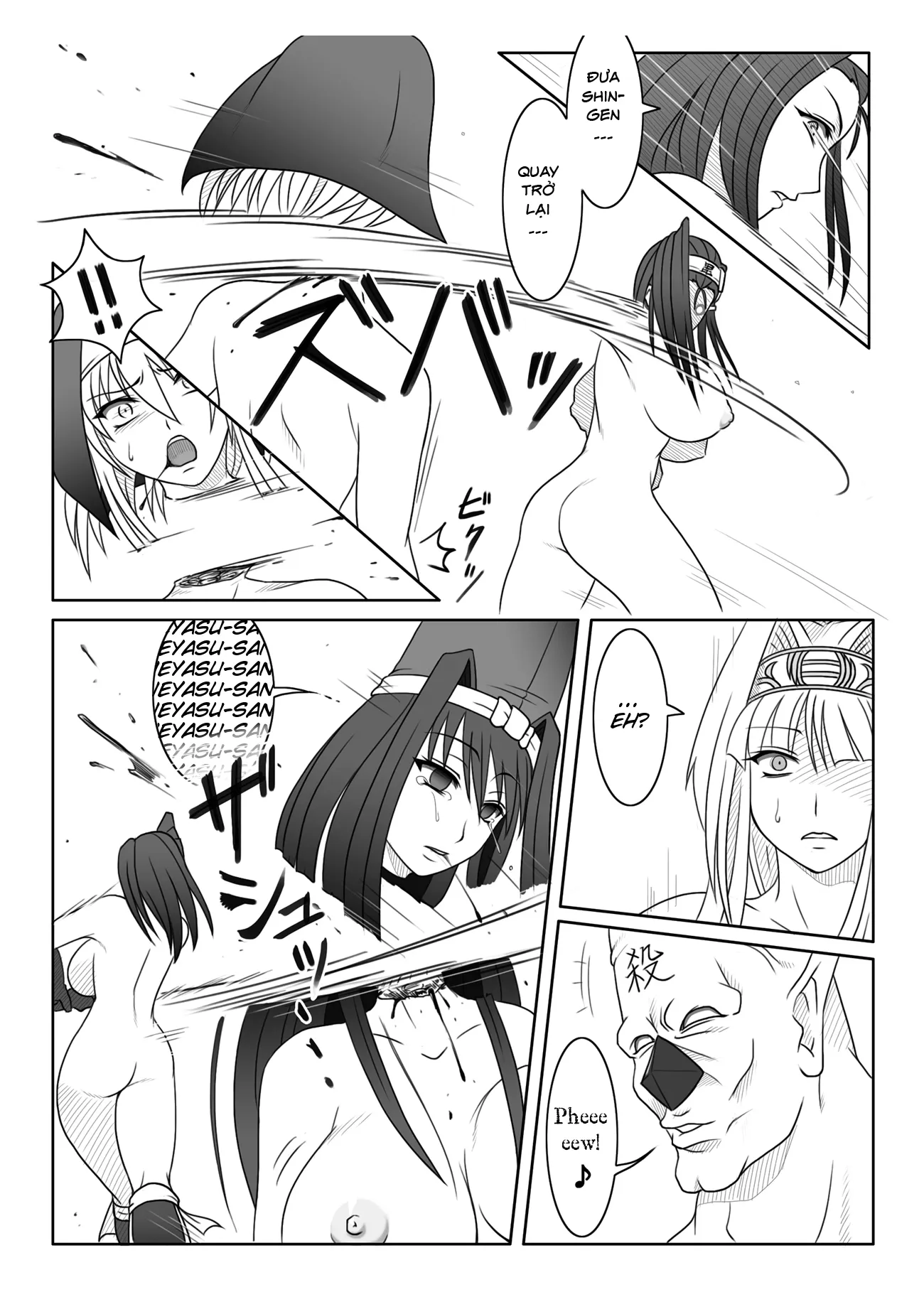 HentaiVN.net - Ảnh 11 - SENGOKU OTOME ZAN - Chap 1