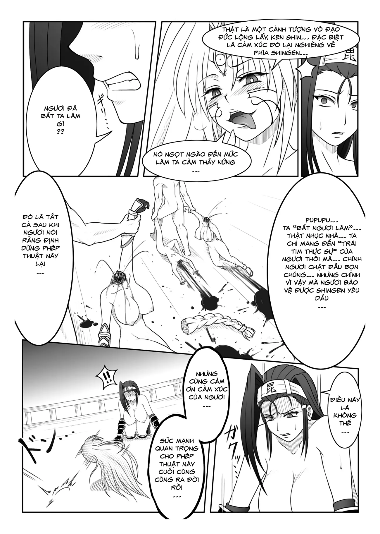 HentaiVN.net - Ảnh 15 - SENGOKU OTOME ZAN - Chap 1