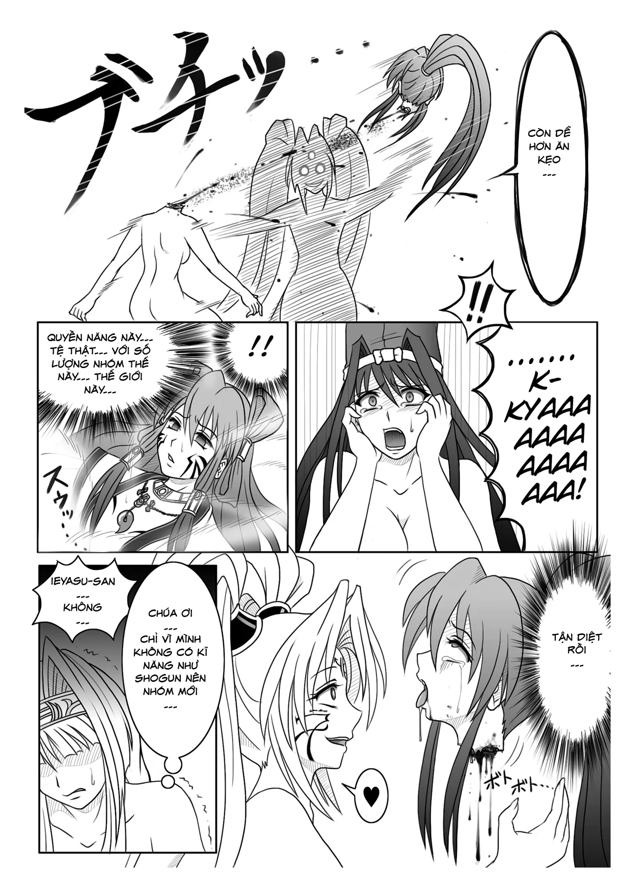 HentaiVN.net - Ảnh 6 - SENGOKU OTOME ZAN - Chap 1