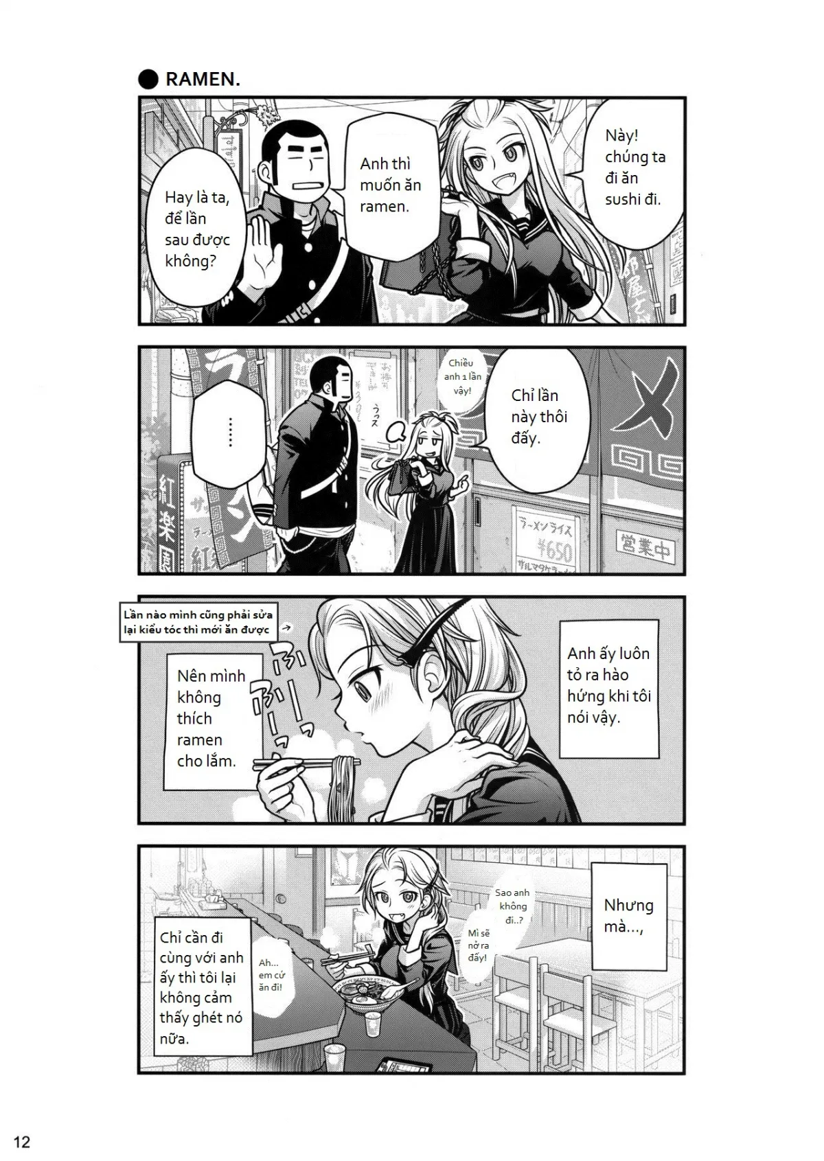HentaiVN.net - Ảnh 11 - Senpai-chan to Ore 1 - Chap 1