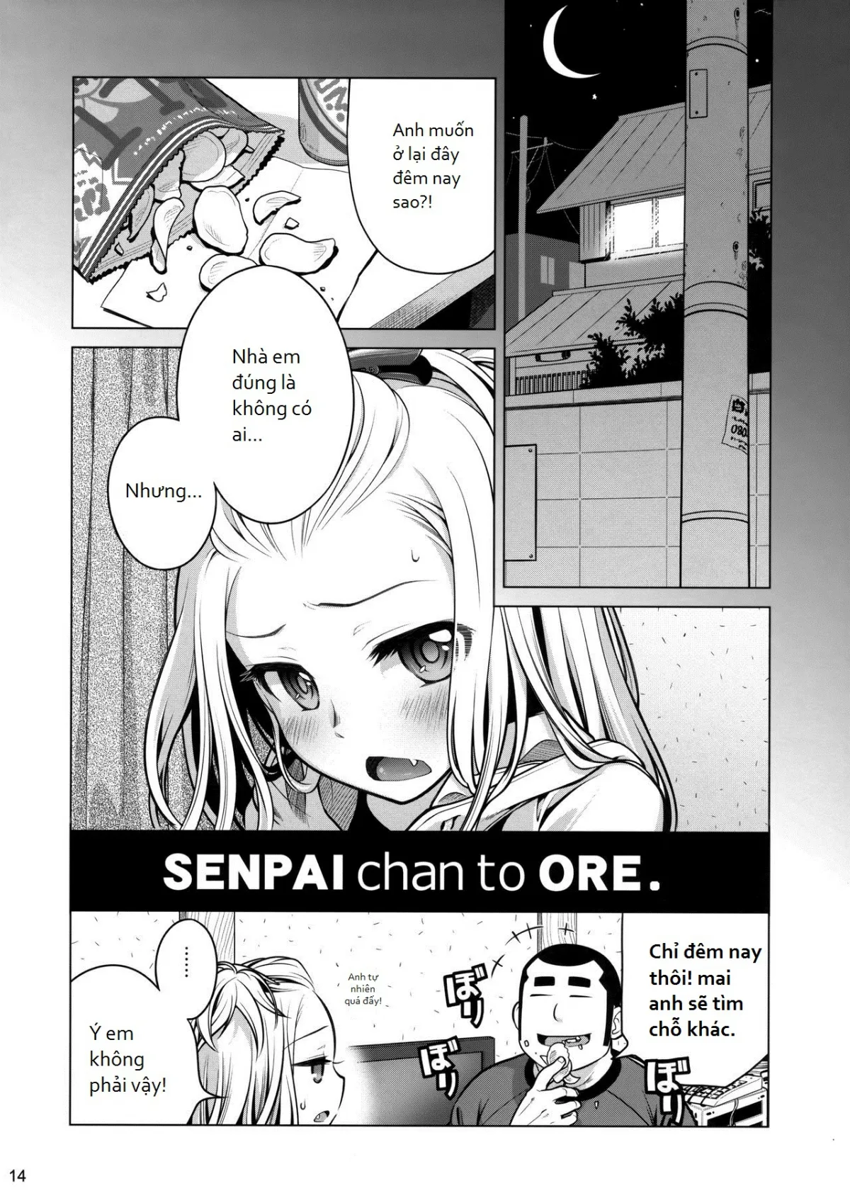 HentaiVN.net - Ảnh 13 - Senpai-chan to Ore 1 - Chap 1