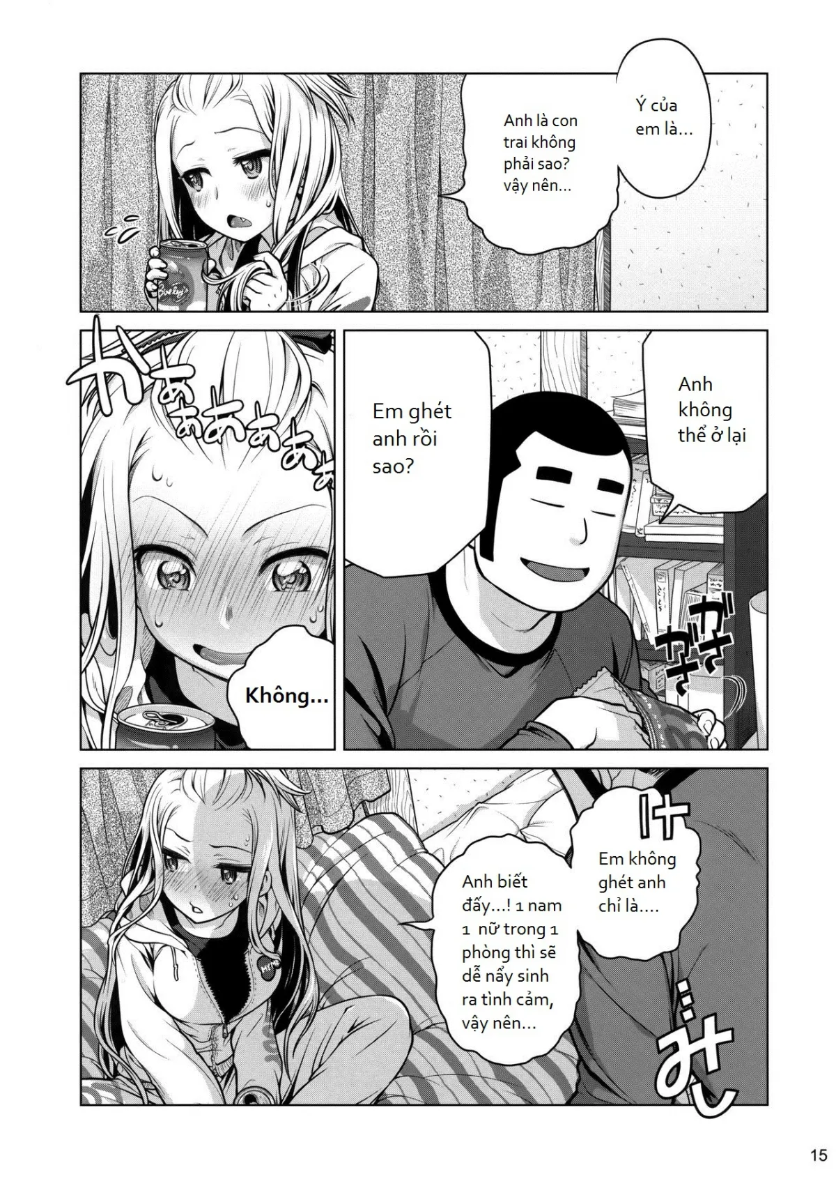 HentaiVN.net - Ảnh 14 - Senpai-chan to Ore 1 - Chap 1