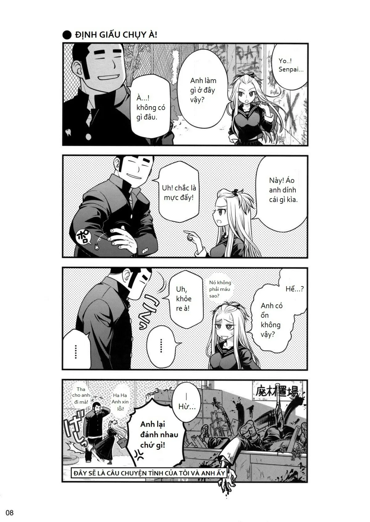 HentaiVN.net - Ảnh 7 - Senpai-chan to Ore 1 - Chap 1