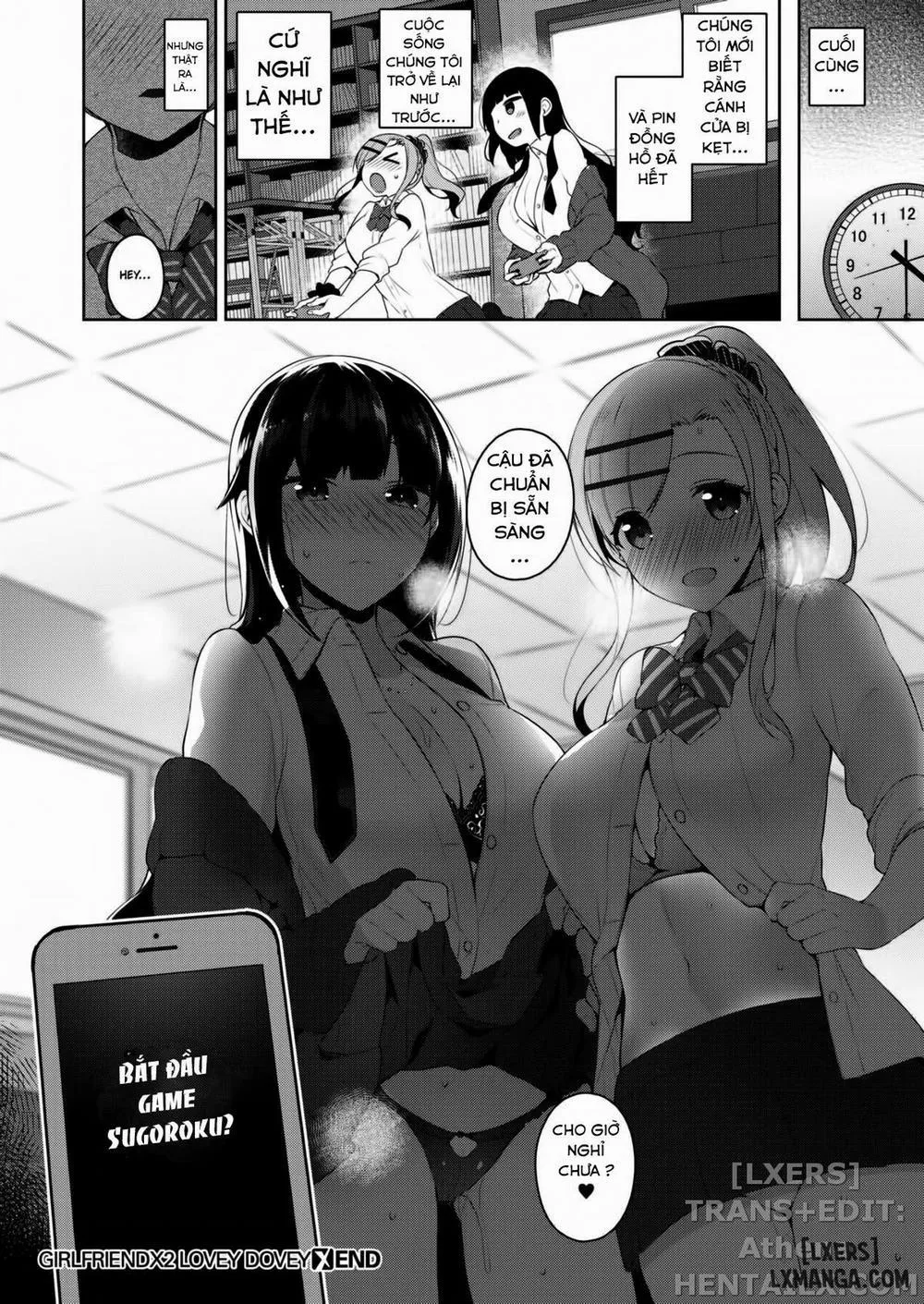 HentaiVN.net - Ảnh 29 - Girlfriend x2 Lovey Dovey - Chap 1