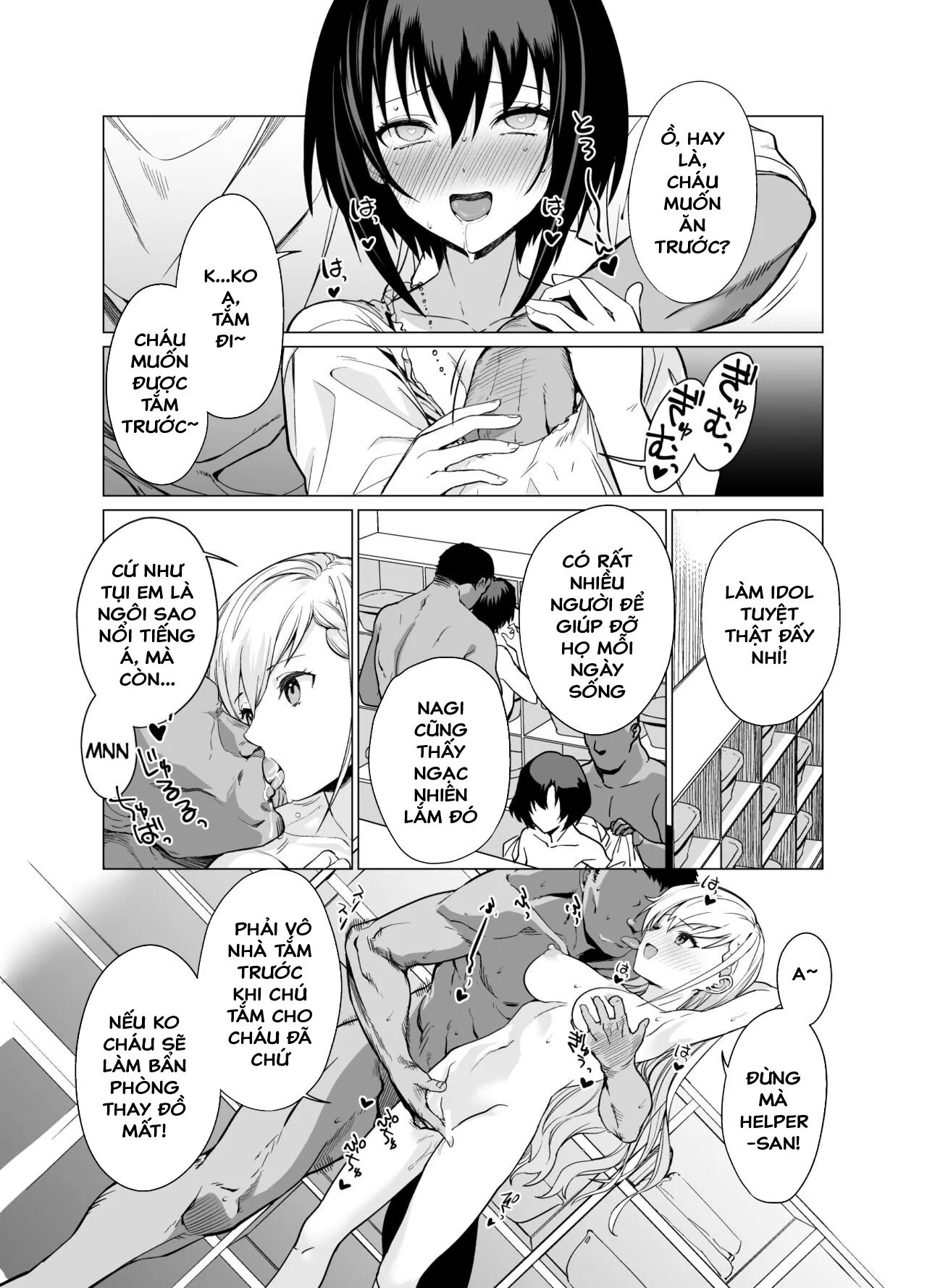 HentaiVN.net - Ảnh 10 - Saimin Idol Work Joshi Ryou Hen - Chap 1