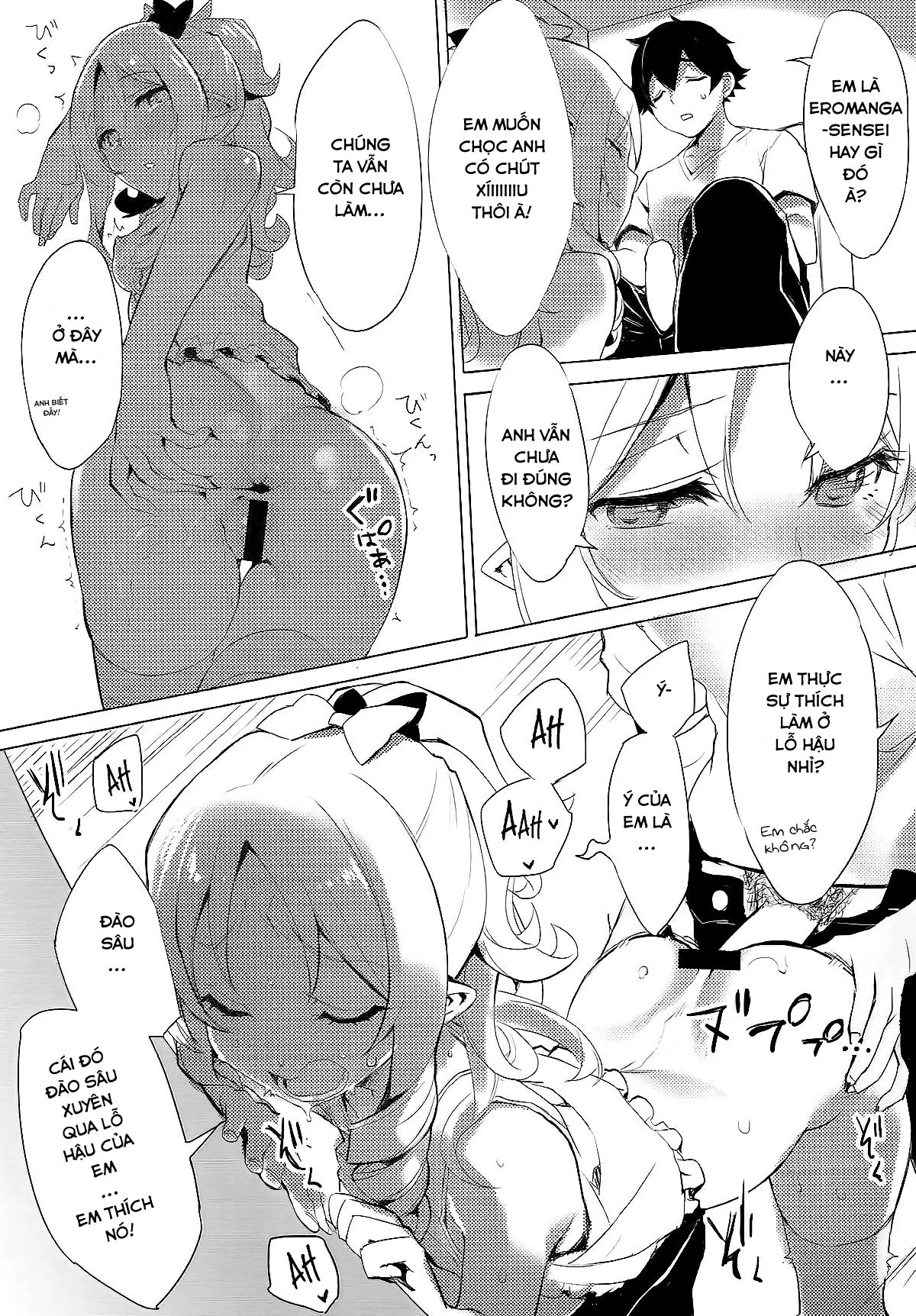 HentaiVN.net - Ảnh 14 - Elven Sanctuary (Eromanga Sensei) - Chap 1