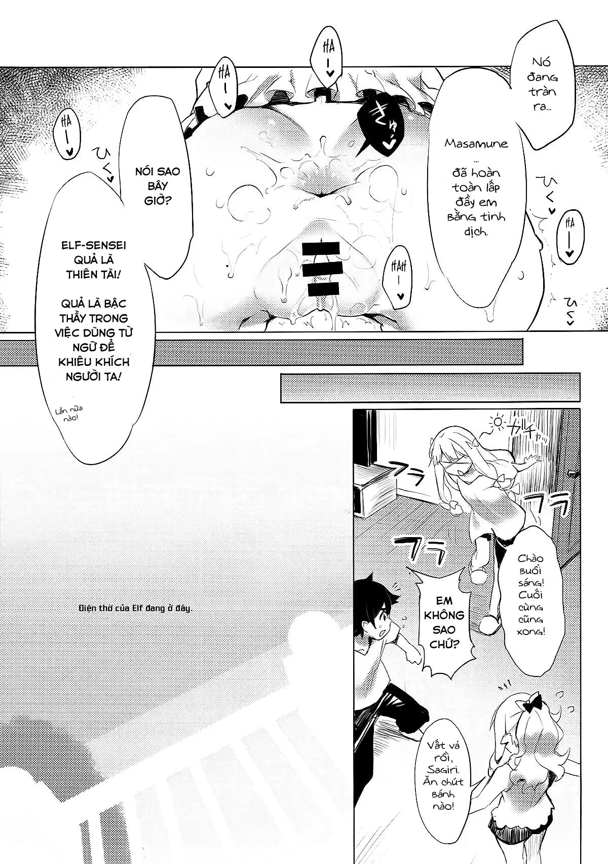 HentaiVN.net - Ảnh 17 - Elven Sanctuary (Eromanga Sensei) - Chap 1