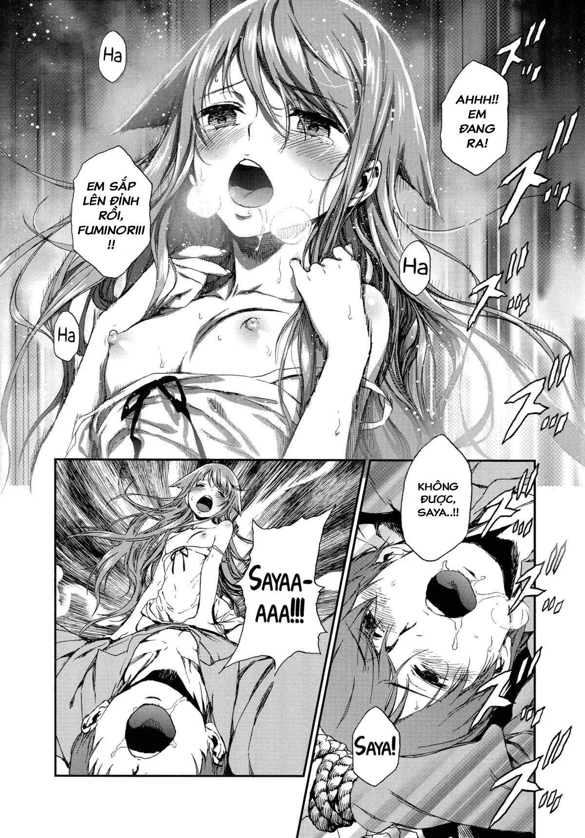 HentaiVN.net - Ảnh 18 - Mừng Anh Về Nhà (Saya No Uta) [Okaerinasai (Saya No Uta)] - Chap 1