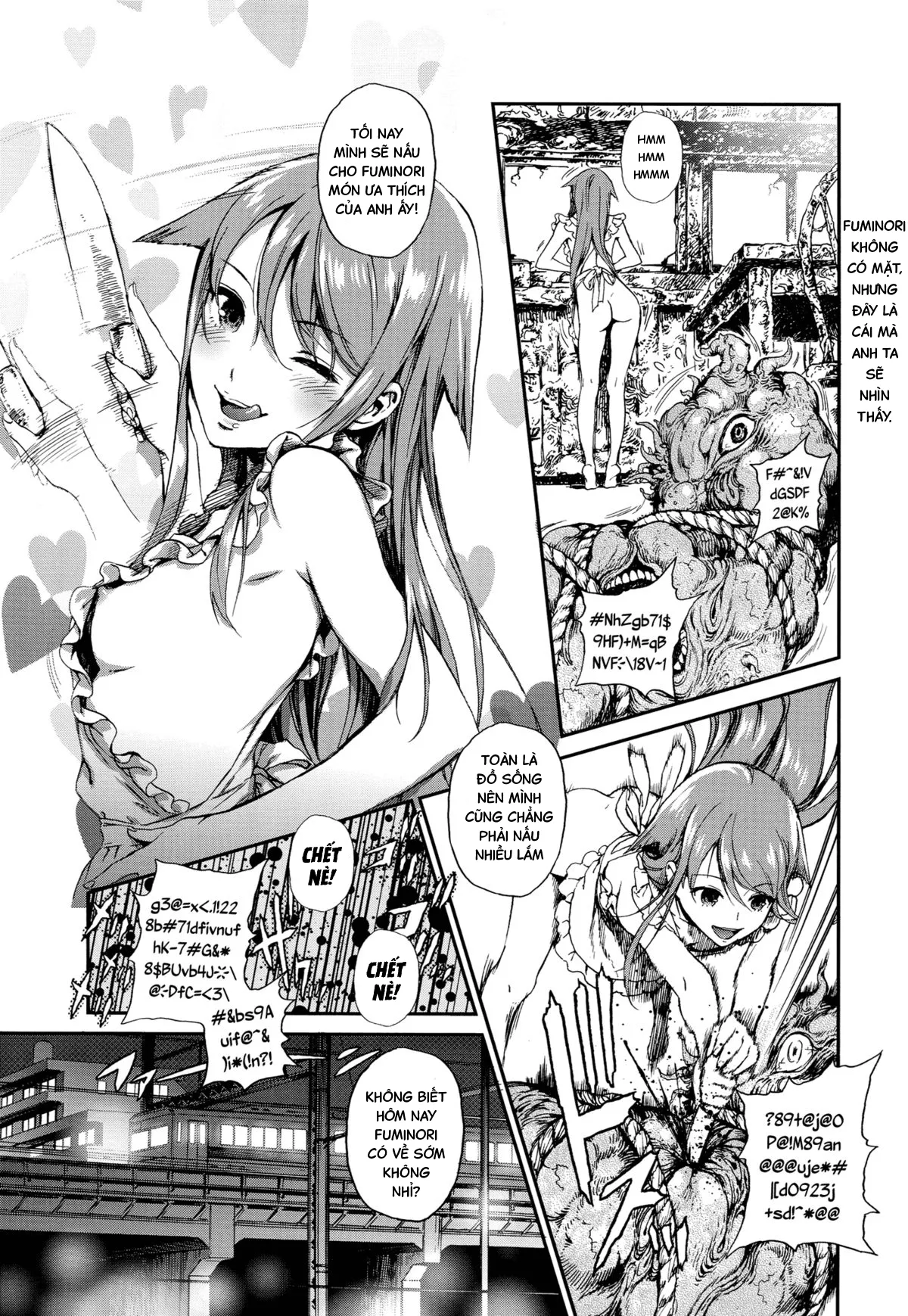 HentaiVN.net - Ảnh 4 - Mừng Anh Về Nhà (Saya No Uta) [Okaerinasai (Saya No Uta)] - Chap 1