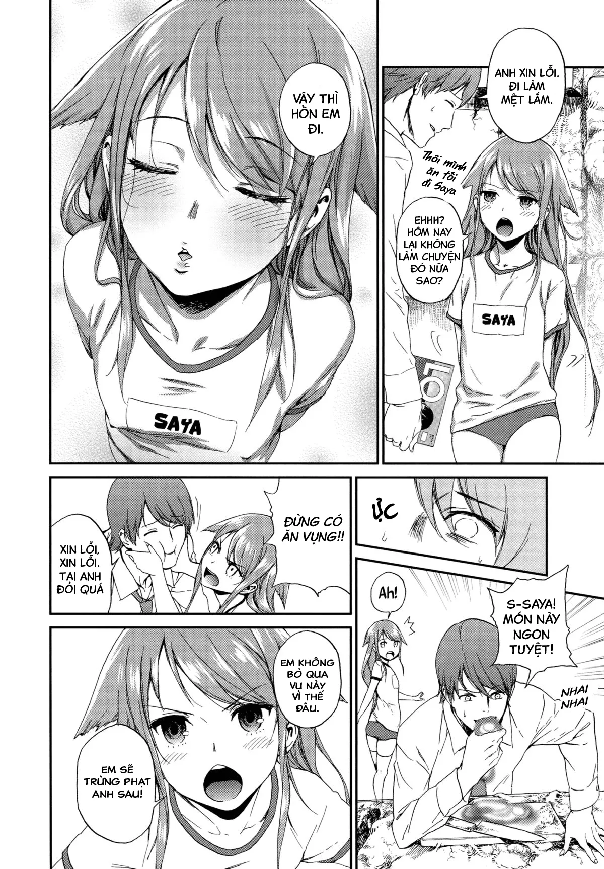 HentaiVN.net - Ảnh 9 - Mừng Anh Về Nhà (Saya No Uta) [Okaerinasai (Saya No Uta)] - Chap 1