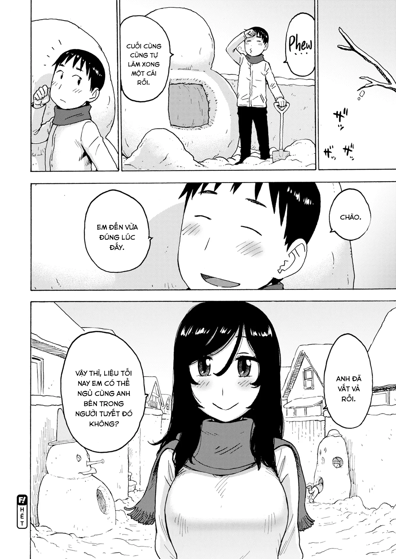 HentaiVN.net - Ảnh 16 - Lời Xin Chào Từ Bên Trong Người Tuyết [Hello From Inside The Snowman] - Chap 1