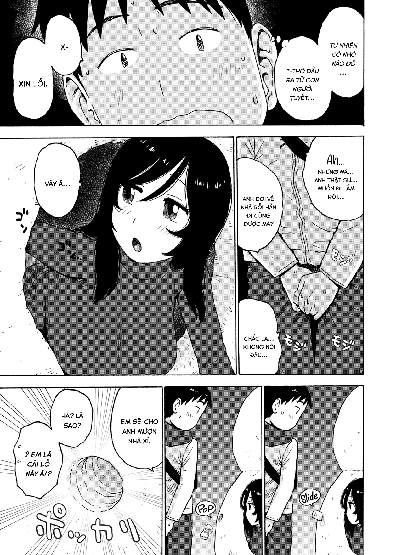 HentaiVN.net - Ảnh 3 - Lời Xin Chào Từ Bên Trong Người Tuyết [Hello From Inside The Snowman] - Chap 1