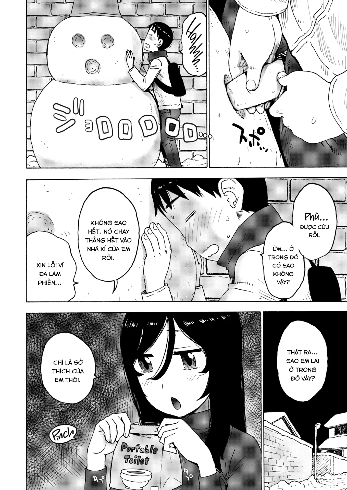 HentaiVN.net - Ảnh 4 - Lời Xin Chào Từ Bên Trong Người Tuyết [Hello From Inside The Snowman] - Chap 1