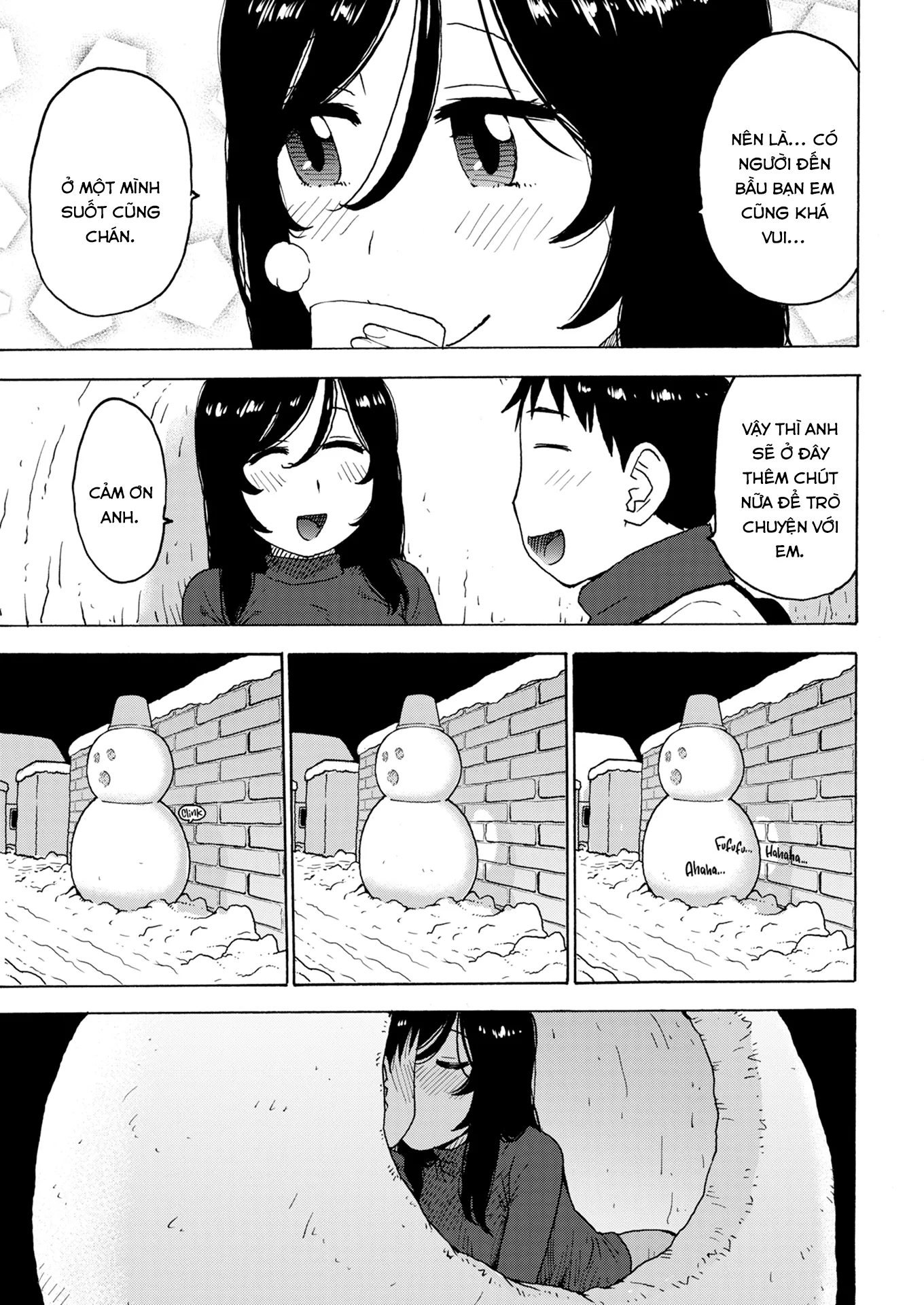 HentaiVN.net - Ảnh 7 - Lời Xin Chào Từ Bên Trong Người Tuyết [Hello From Inside The Snowman] - Chap 1