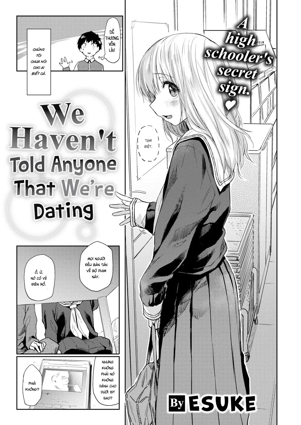 HentaiVN.net - Ảnh 4 - Không Ai Biết Chúng Tôi Đang Hẹn Hò [We Haven’t Told Anyone That We’re Dating] - Chap 1