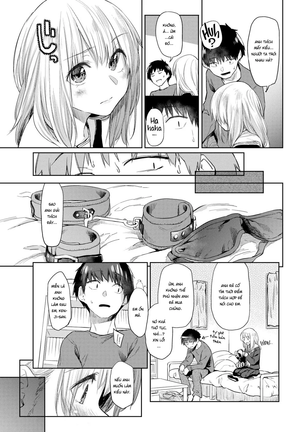 HentaiVN.net - Ảnh 8 - Không Ai Biết Chúng Tôi Đang Hẹn Hò [We Haven’t Told Anyone That We’re Dating] - Chap 1