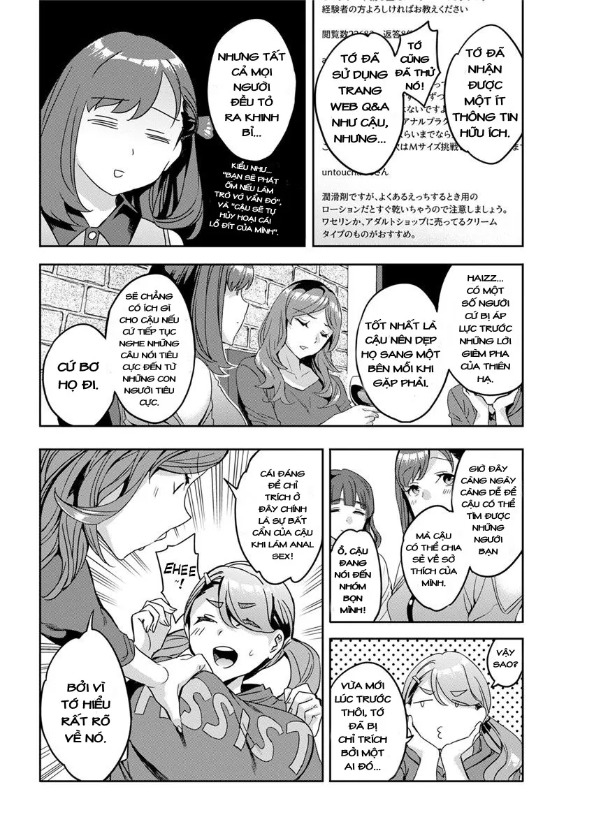 HentaiVN.net - Ảnh 13 - The Woman Who Wants to Know About Anal [Shiritagari Joshi] - Chap 2