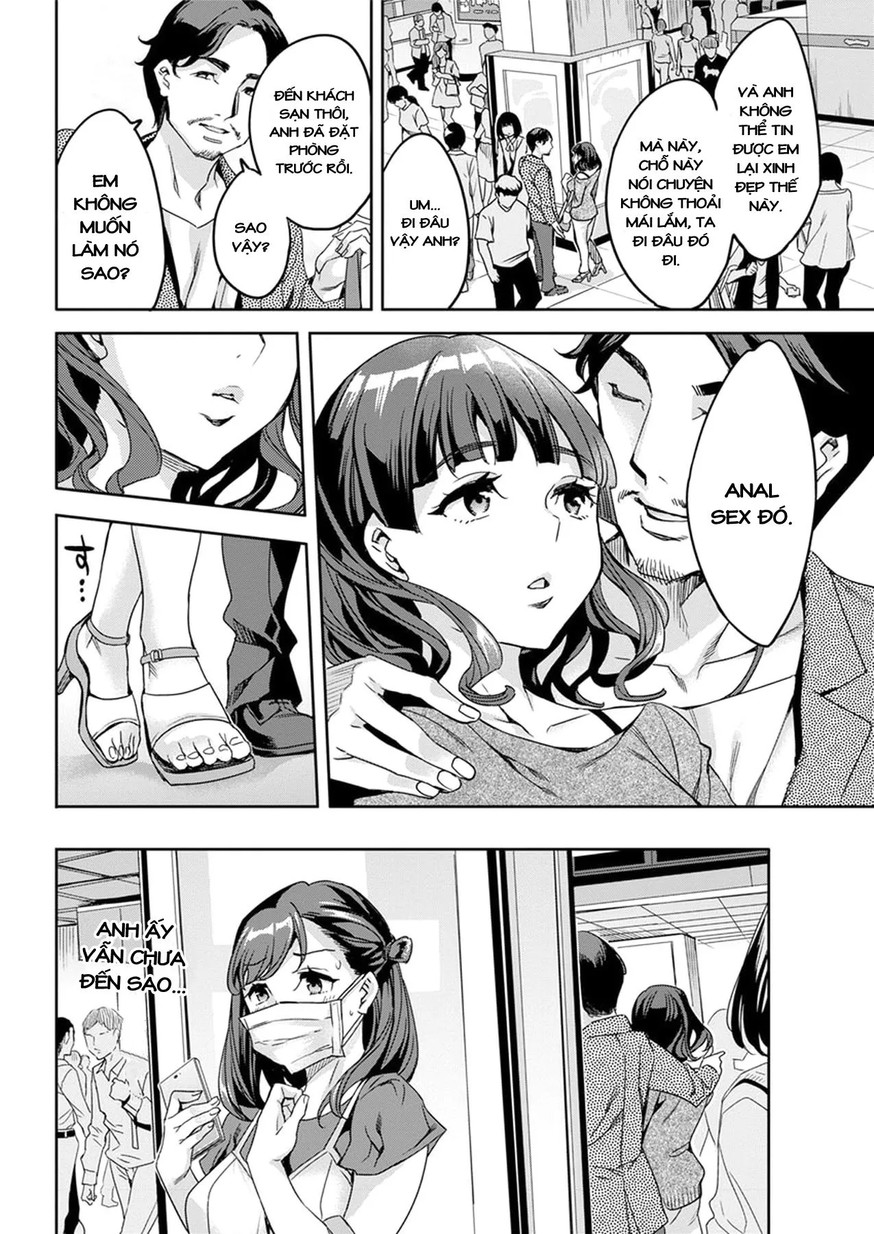 HentaiVN.net - Ảnh 7 - The Woman Who Wants to Know About Anal [Shiritagari Joshi] - Chap 5