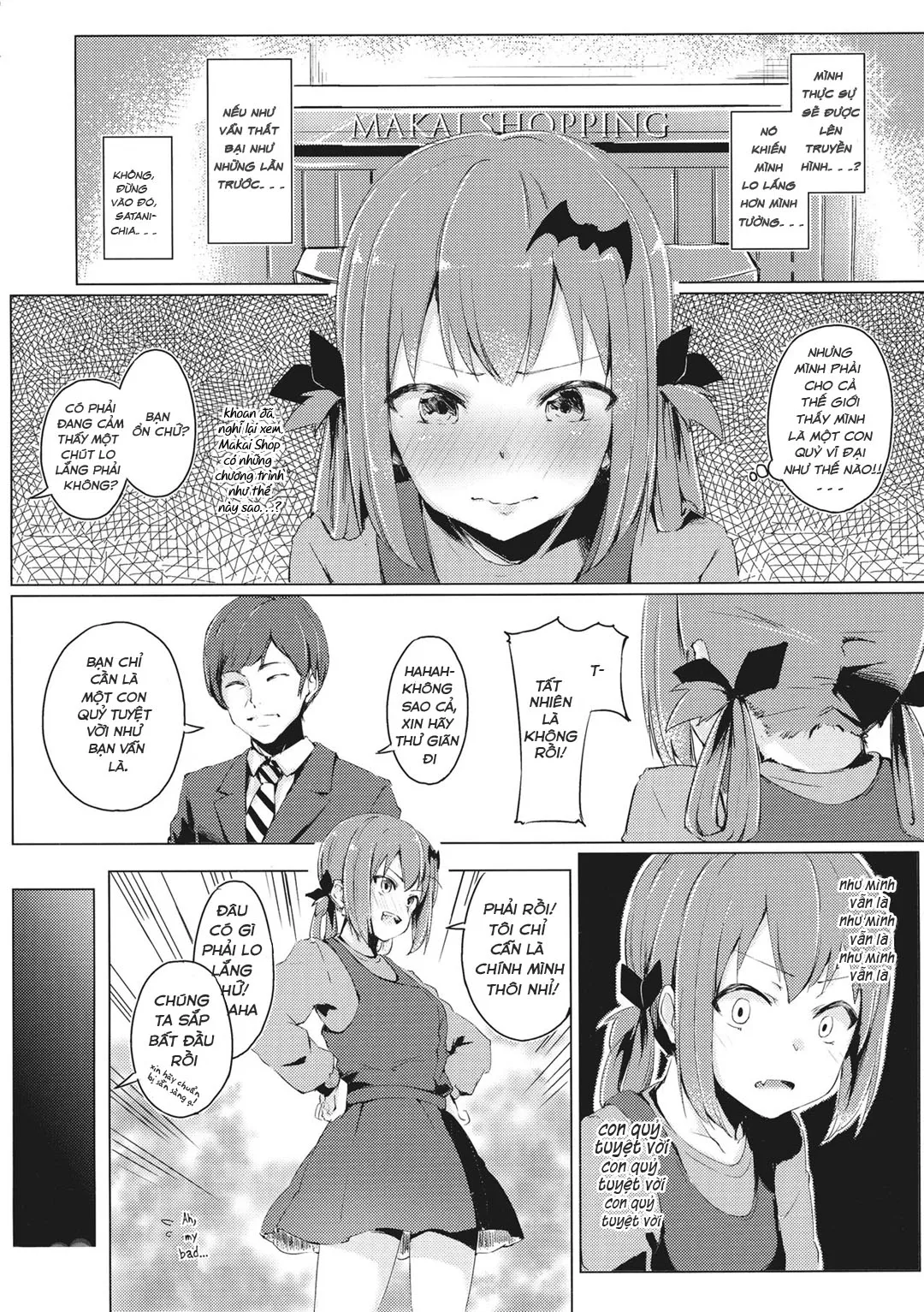 HentaiVN.net - Ảnh 5 - Dai Acme Satanichia - Chap 1