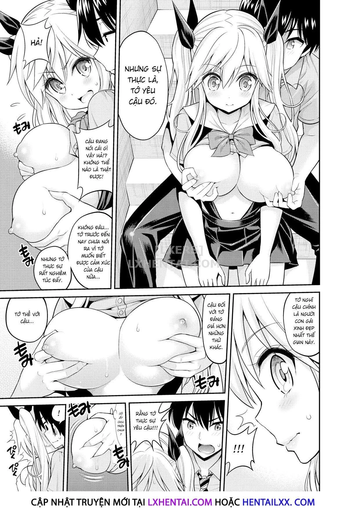HentaiVN.net - Ảnh 8 - Boob Friend ~White Milk of Fate~ - Chap 1