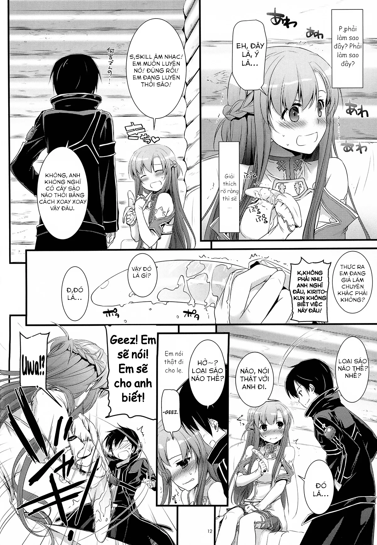 HentaiVN.net - Ảnh 12 - D.L. action 71 (Sword Art Online) [Digital Lover 71] - Chap 1