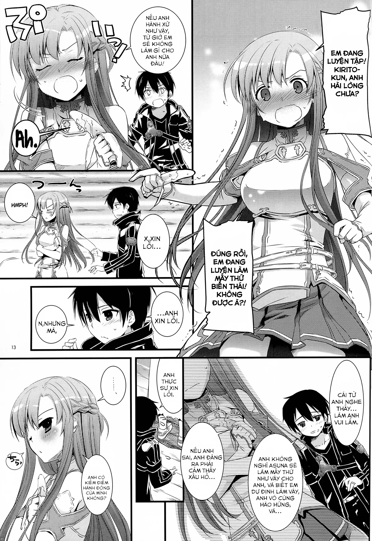 HentaiVN.net - Ảnh 13 - D.L. action 71 (Sword Art Online) [Digital Lover 71] - Chap 1