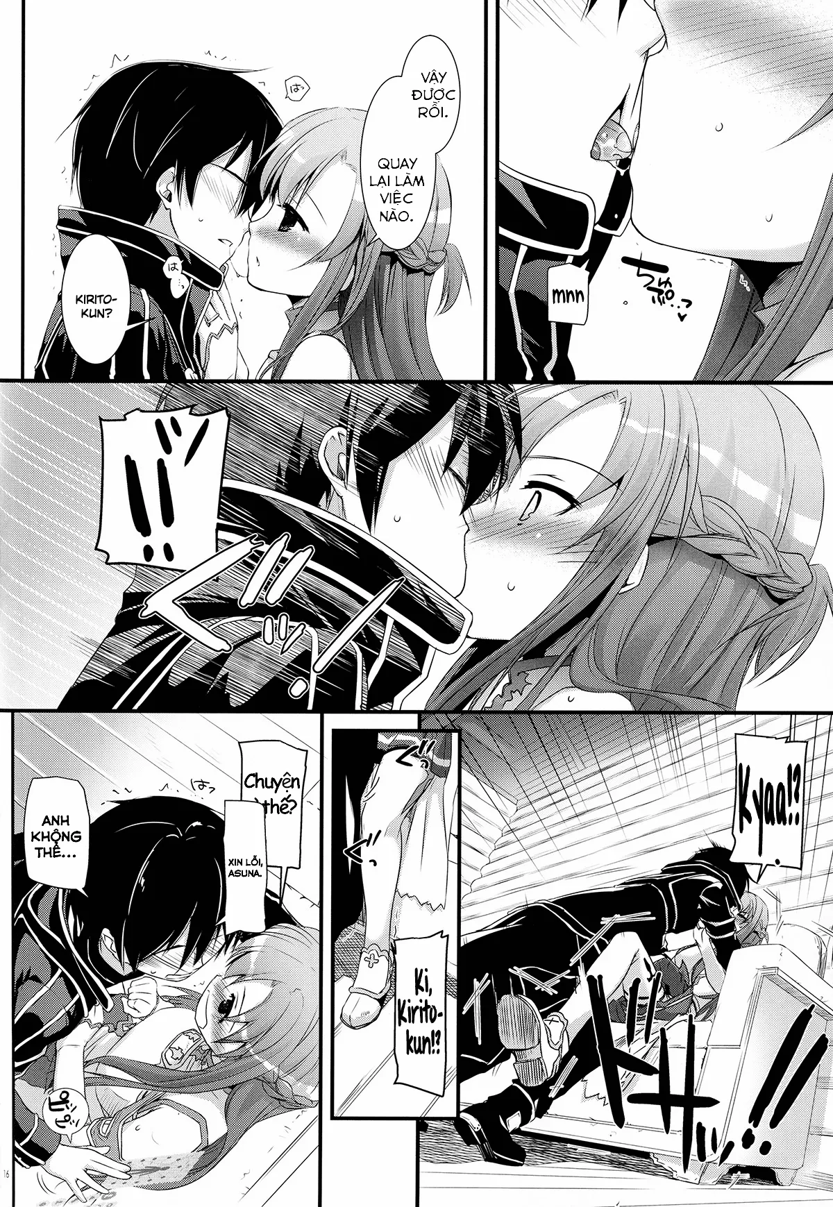 HentaiVN.net - Ảnh 16 - D.L. action 71 (Sword Art Online) [Digital Lover 71] - Chap 1