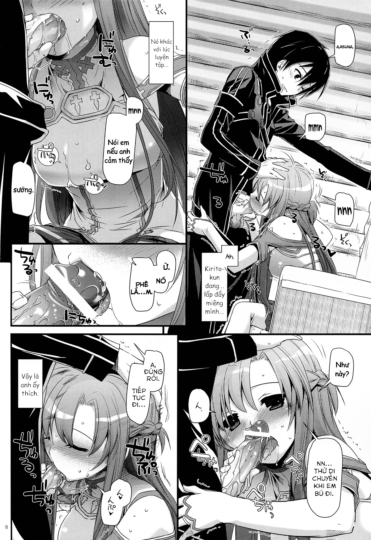 HentaiVN.net - Ảnh 18 - D.L. action 71 (Sword Art Online) [Digital Lover 71] - Chap 1
