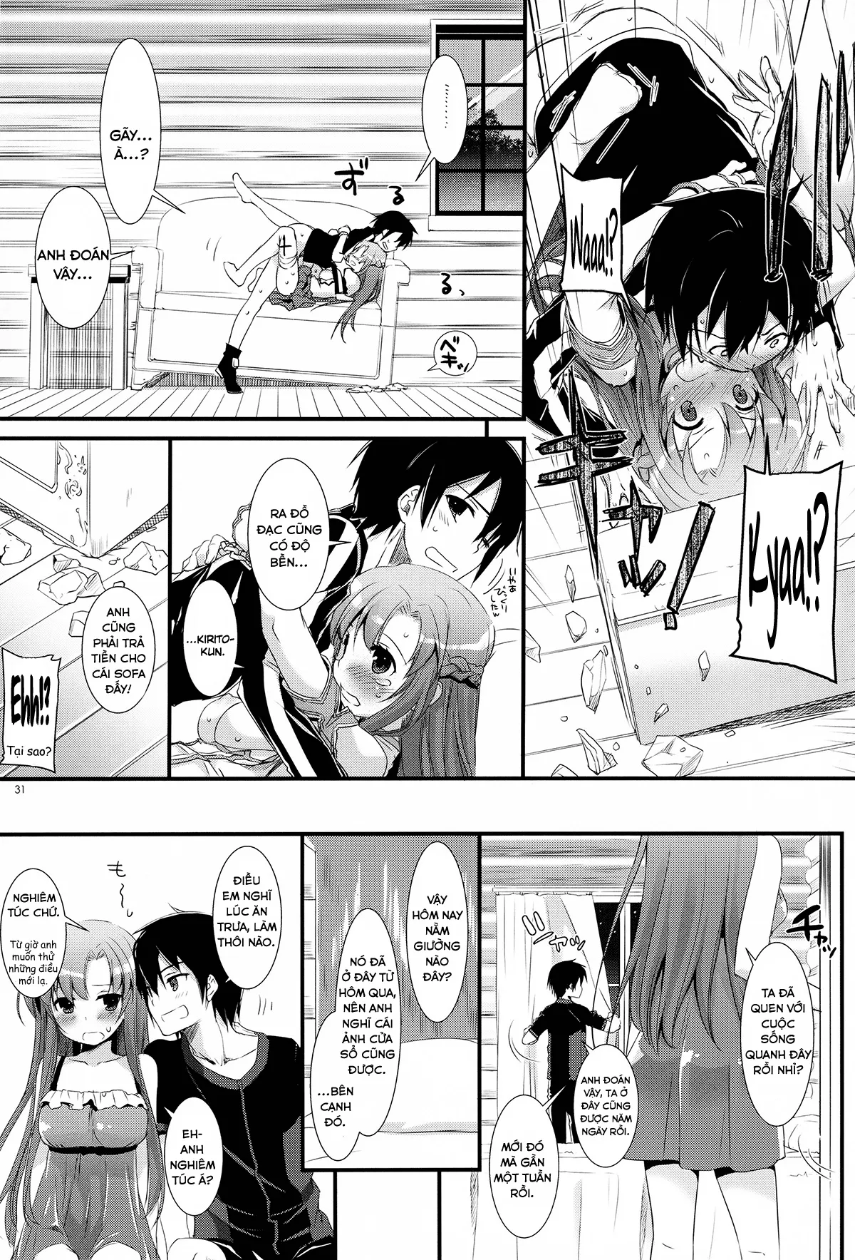 HentaiVN.net - Ảnh 31 - D.L. action 71 (Sword Art Online) [Digital Lover 71] - Chap 1