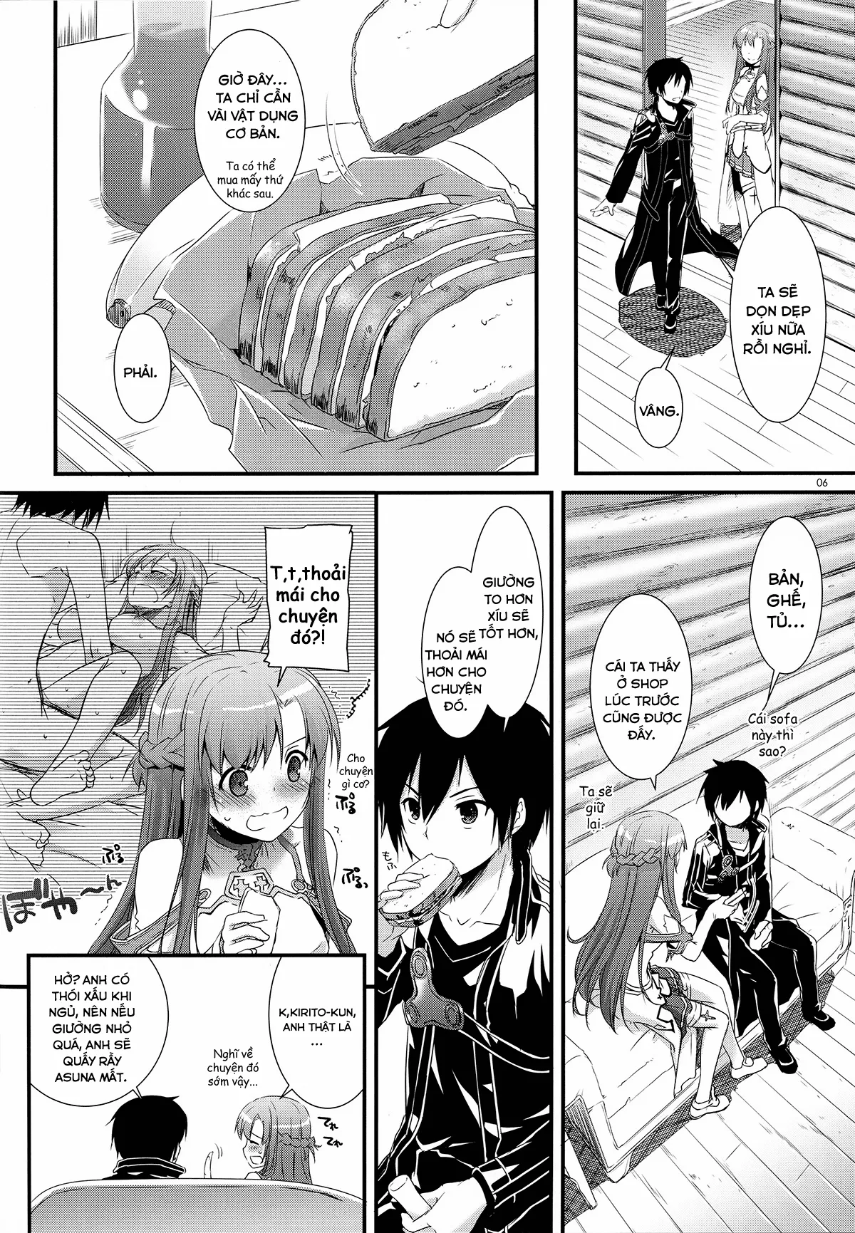 HentaiVN.net - Ảnh 6 - D.L. action 71 (Sword Art Online) [Digital Lover 71] - Chap 1