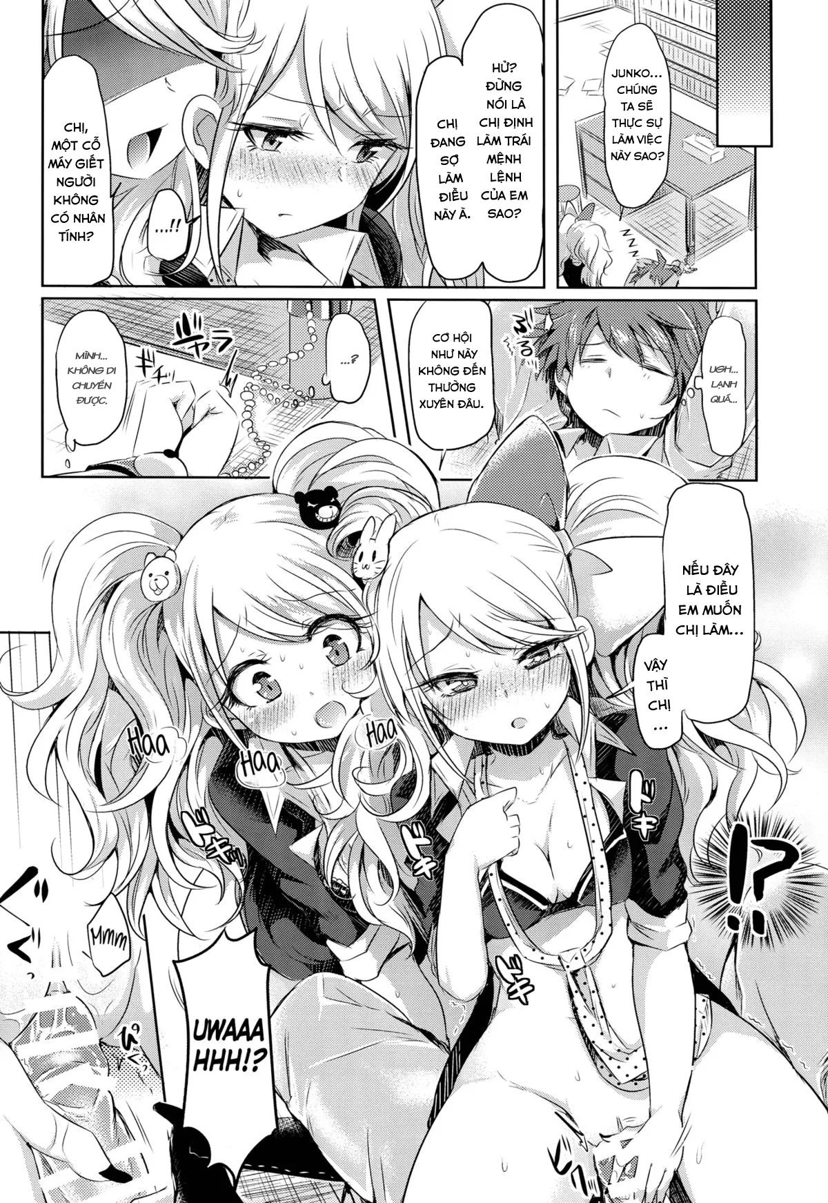 HentaiVN.net - Ảnh 10 - Sweet Sweet Lost Memory(Danganronpa) - Chap 1