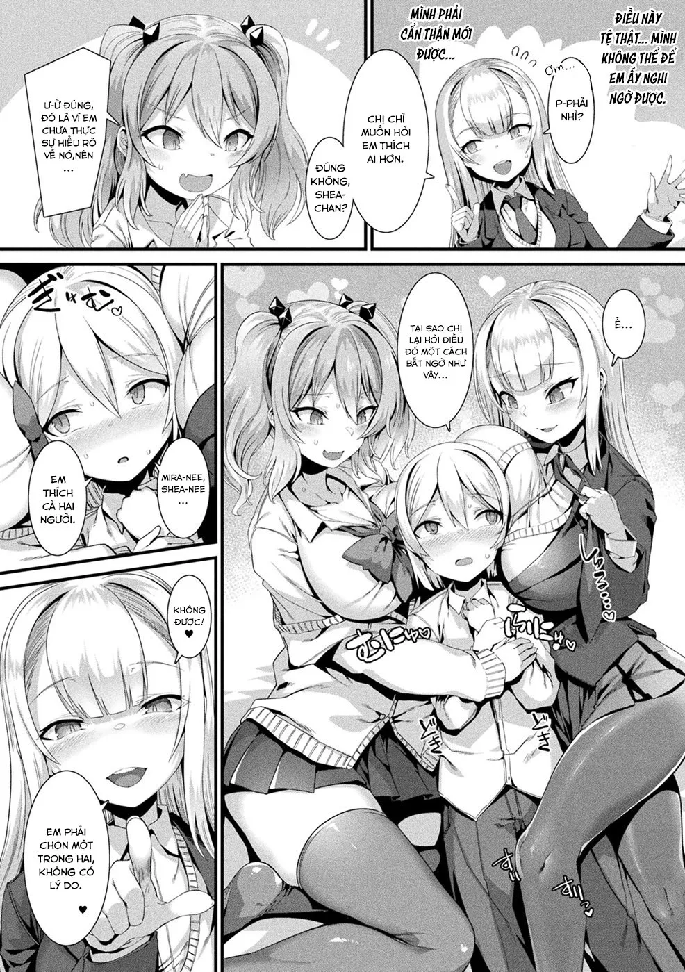 HentaiVN.net - Ảnh 5 - Thiên thần và Ác quỷ [Debi☆En Scramble Part 1] - Chap 1