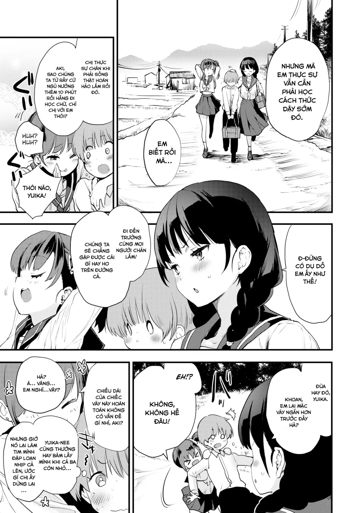 HentaiVN.net - Ảnh 4 - Mối tình ấy liệu chỉ của riêng đôi ta? [Sister] - Chap 1