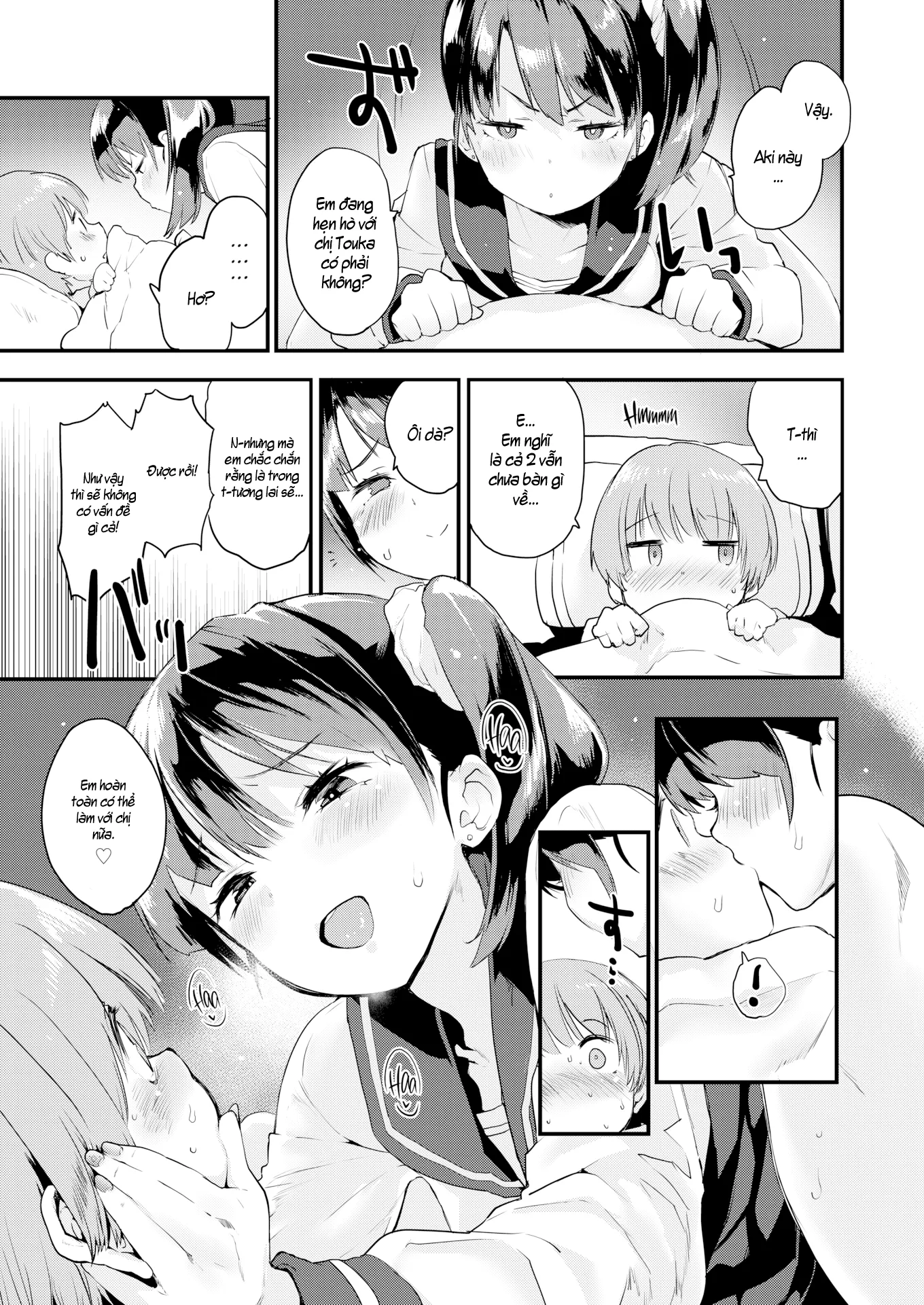HentaiVN.net - Ảnh 3 - Mối tình ấy liệu chỉ của riêng đôi ta? [Sister] - Chap 2