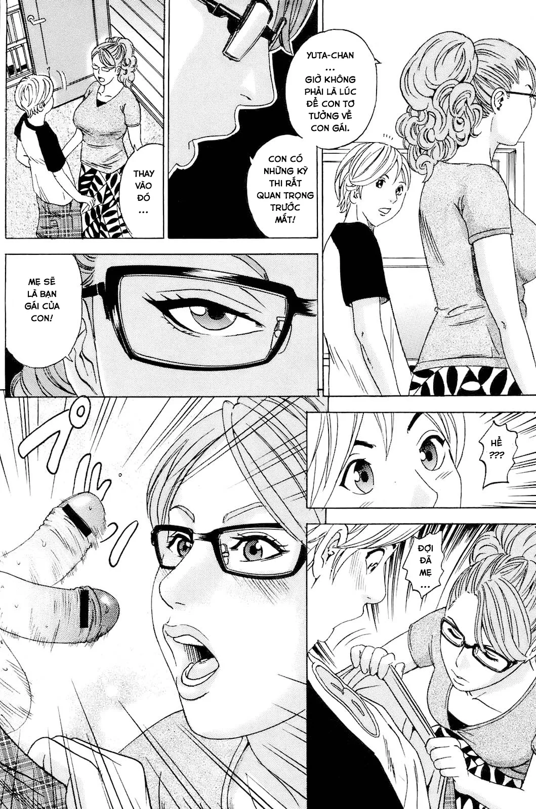 HentaiVN.net - Ảnh 7 - Thừa Hưởng Từ Mẹ! [D.N.A] - Chap 1
