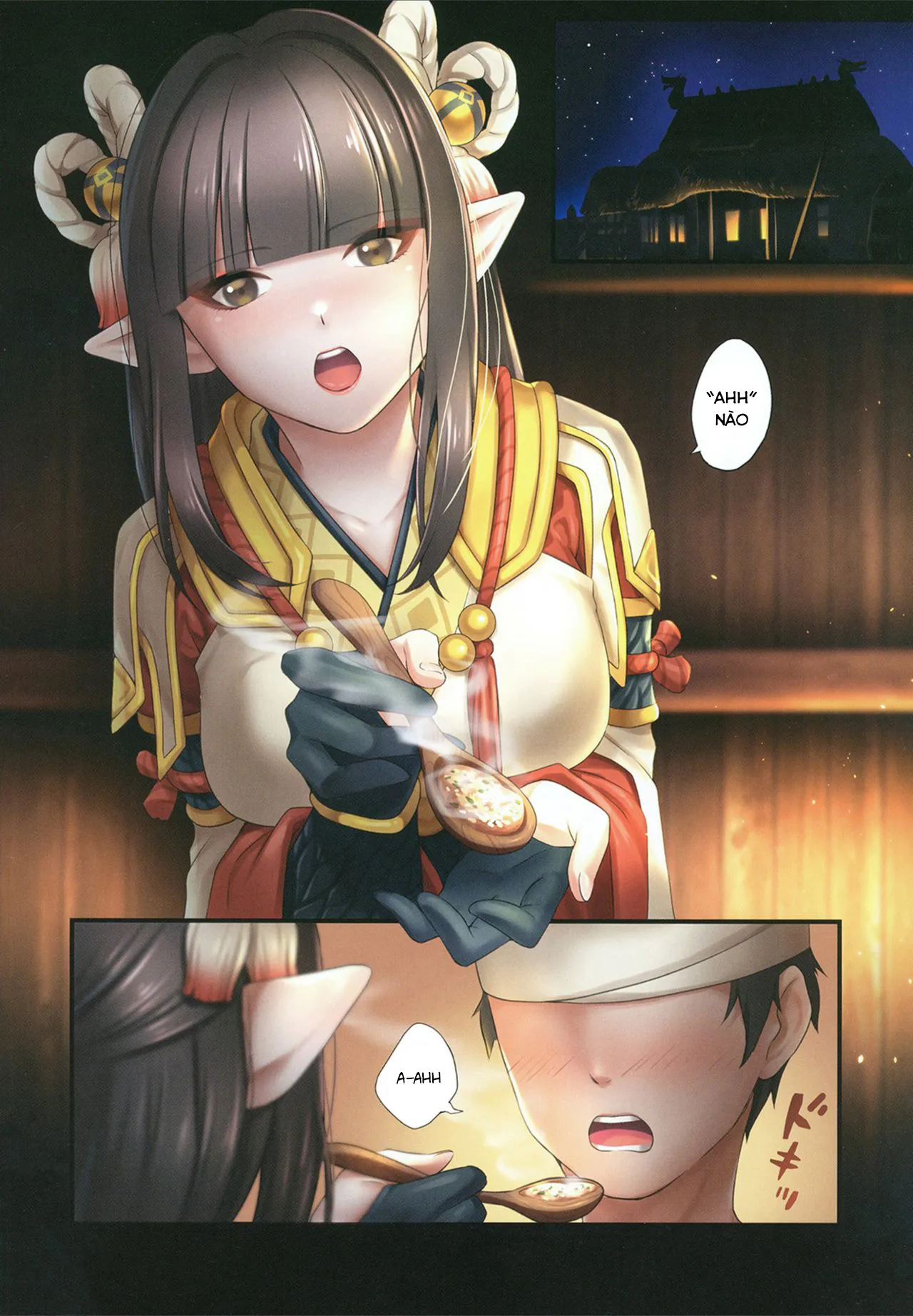 HentaiVN.net - Ảnh 3 - Ryuujin Futago no Omotenashi [The Wyverian Twins' Hospitality ; 竜人双子のおもてなし] - Chap 1